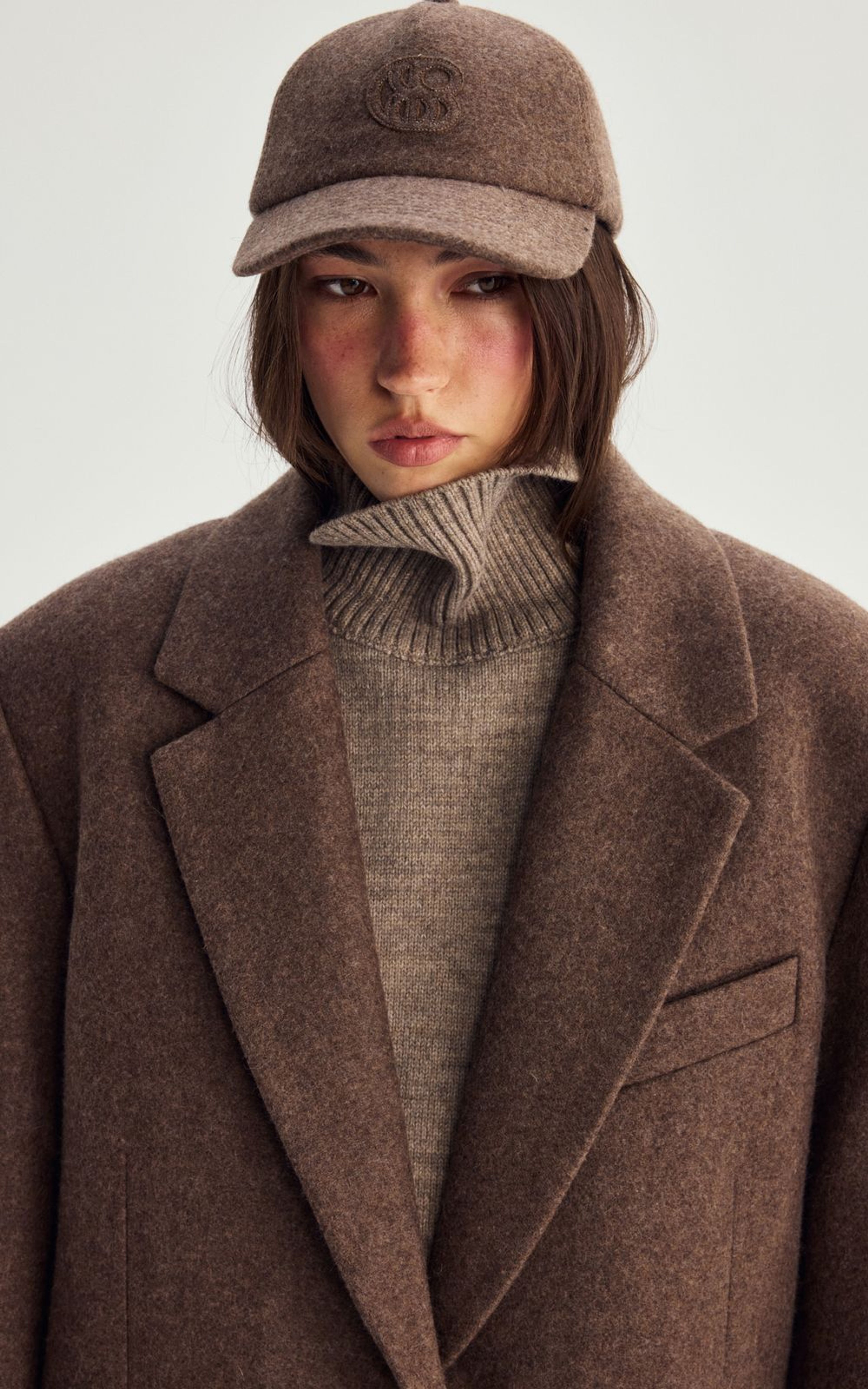 Кепка THE LOGO вовняна