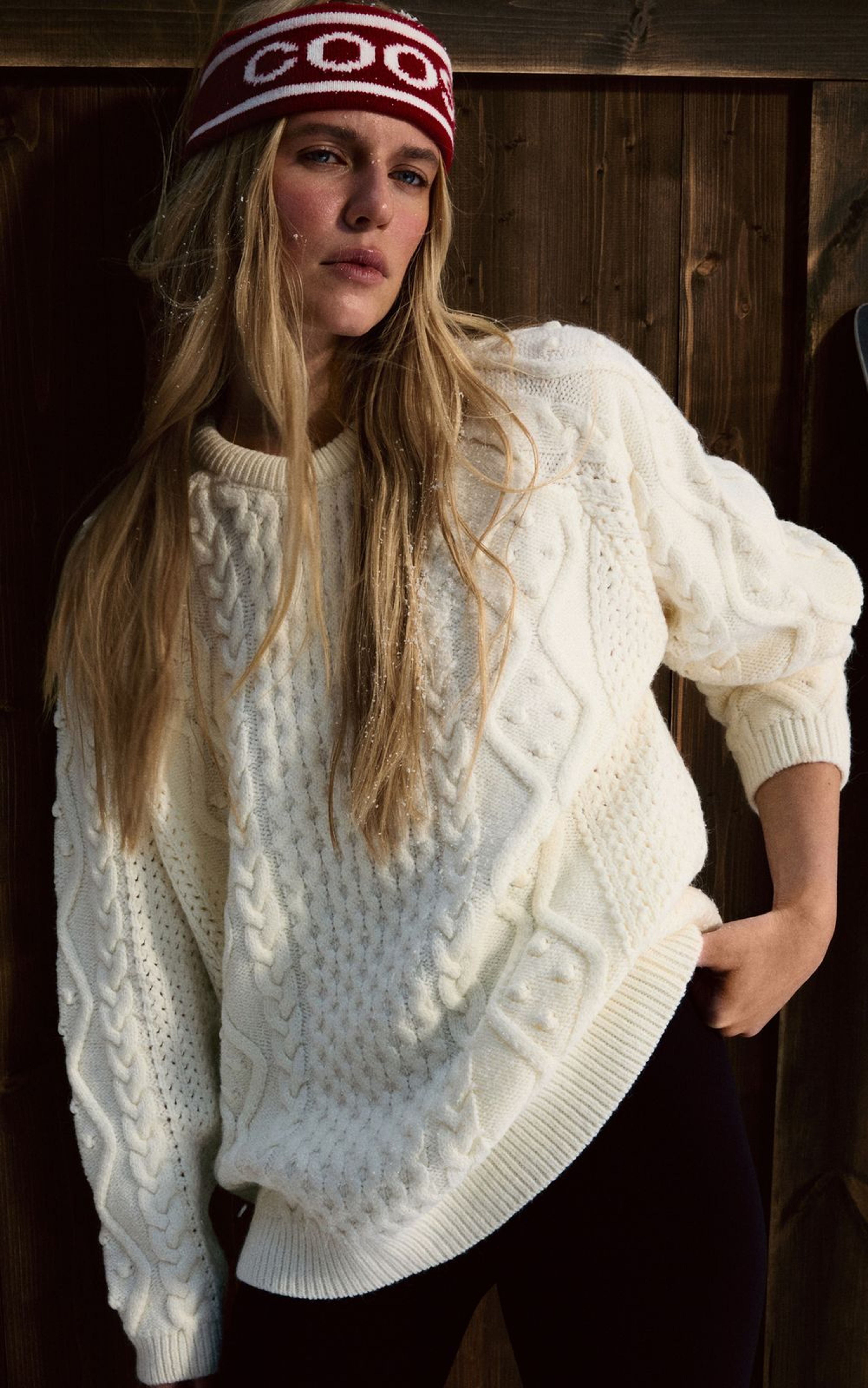 HUGO Cable-Knit Sweater