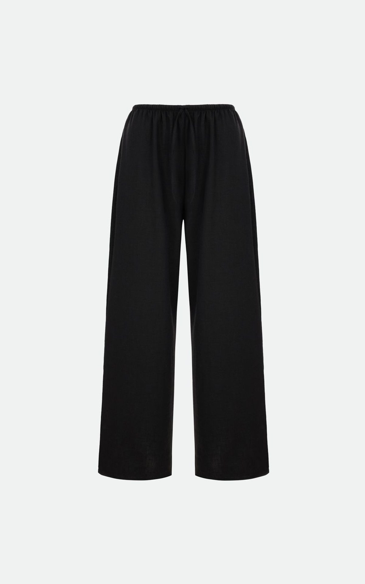 Relaxed Fit Viscose Pants