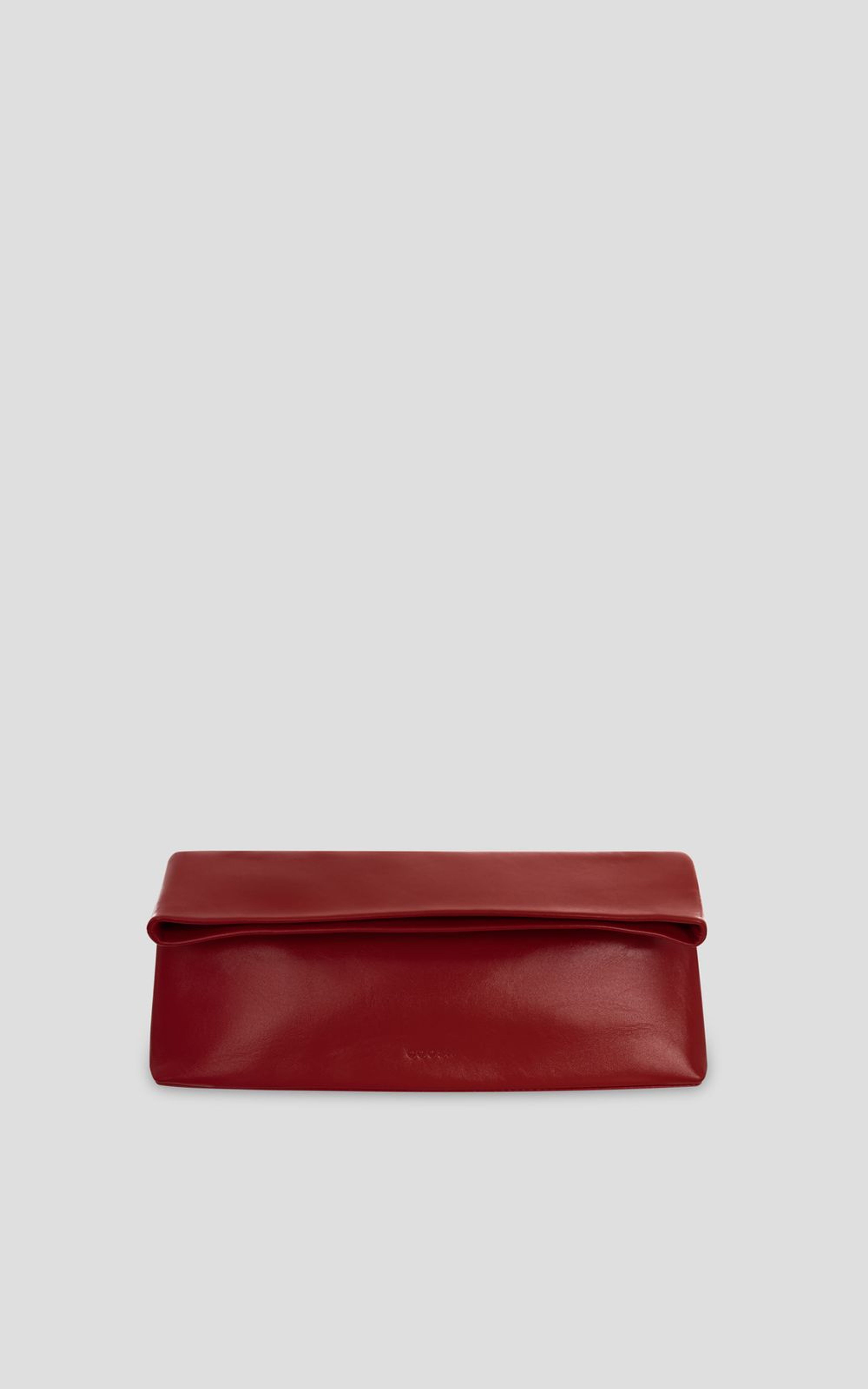 GIA Leather Origami Clutch