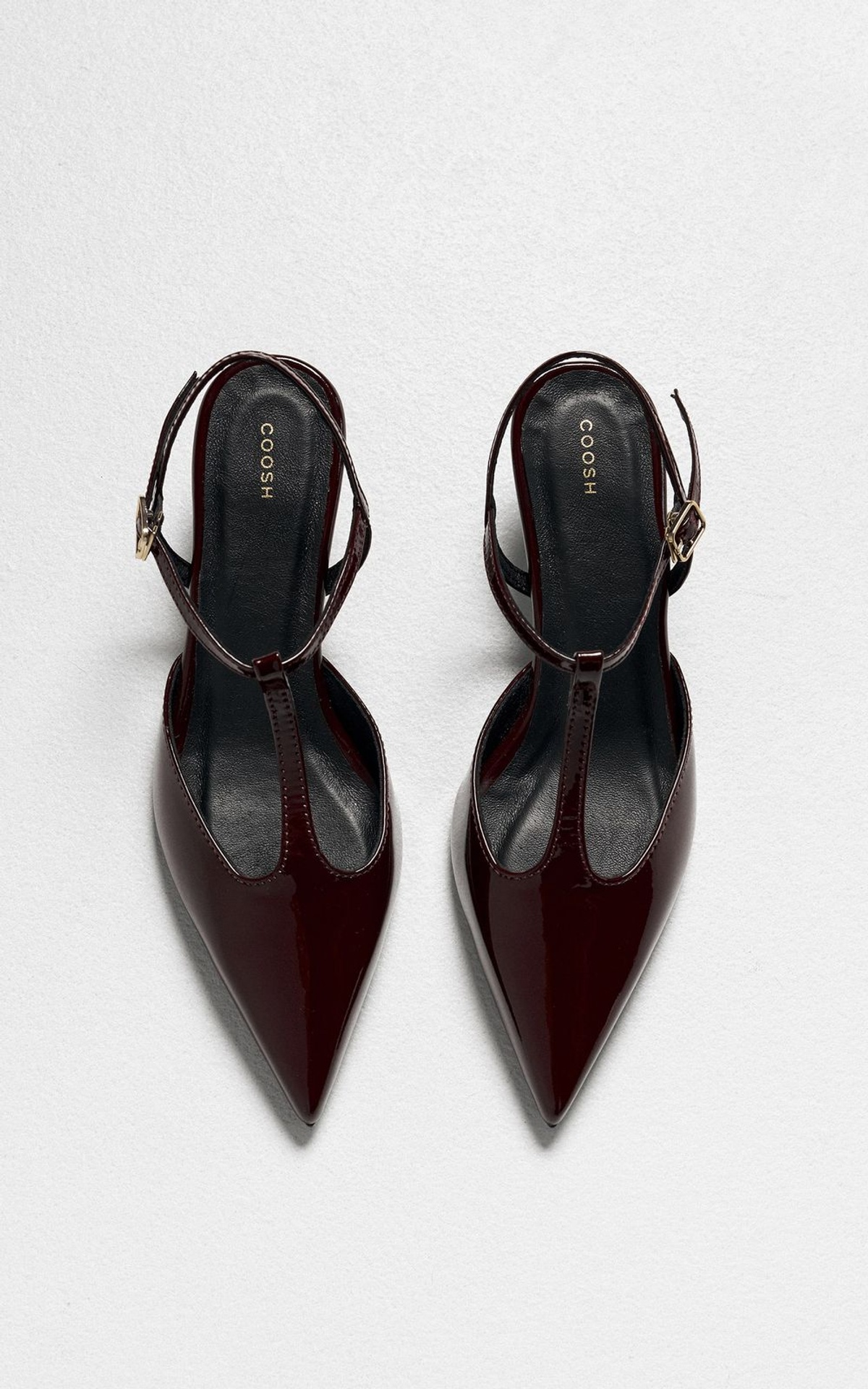 LINN Patent Leather Slingbacks