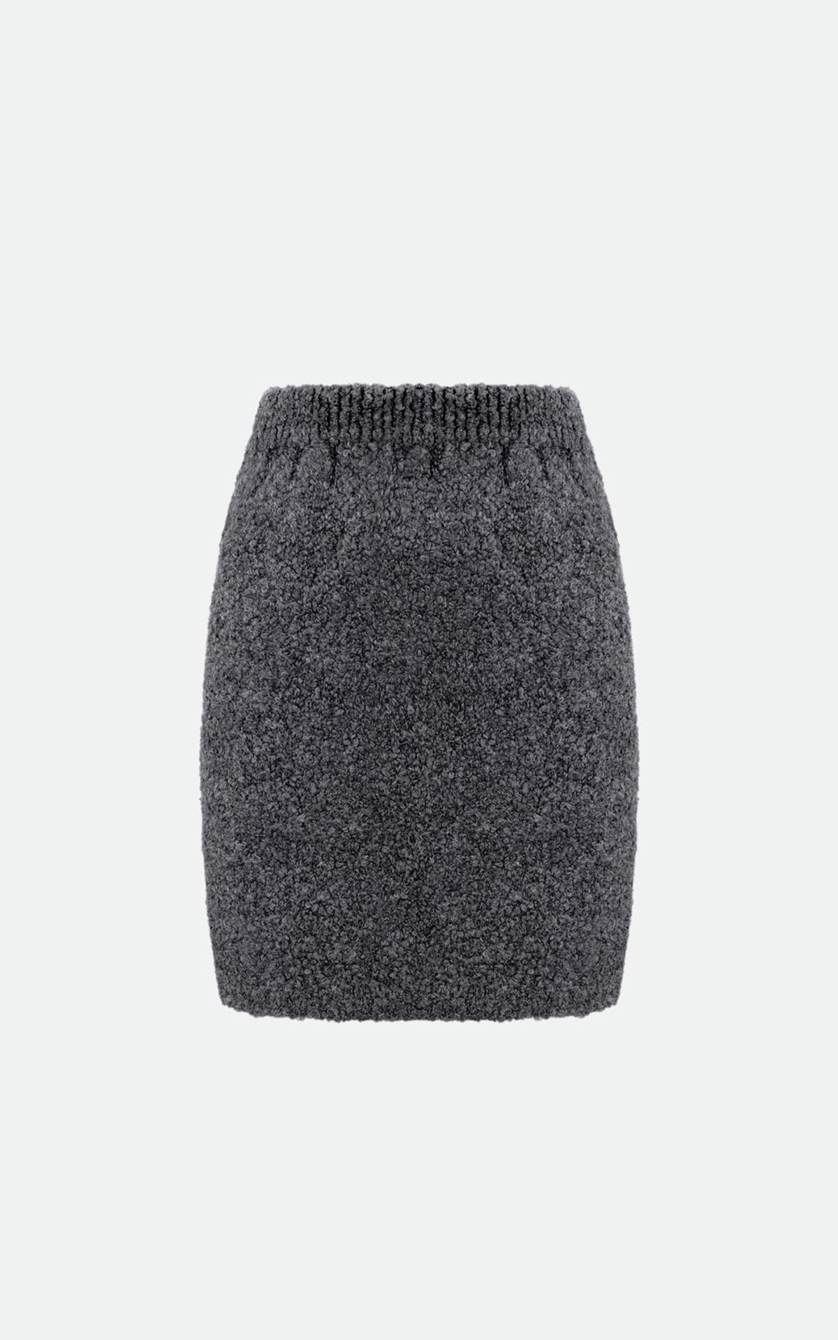 Boucle Set with Cardigan and Mini Skirt