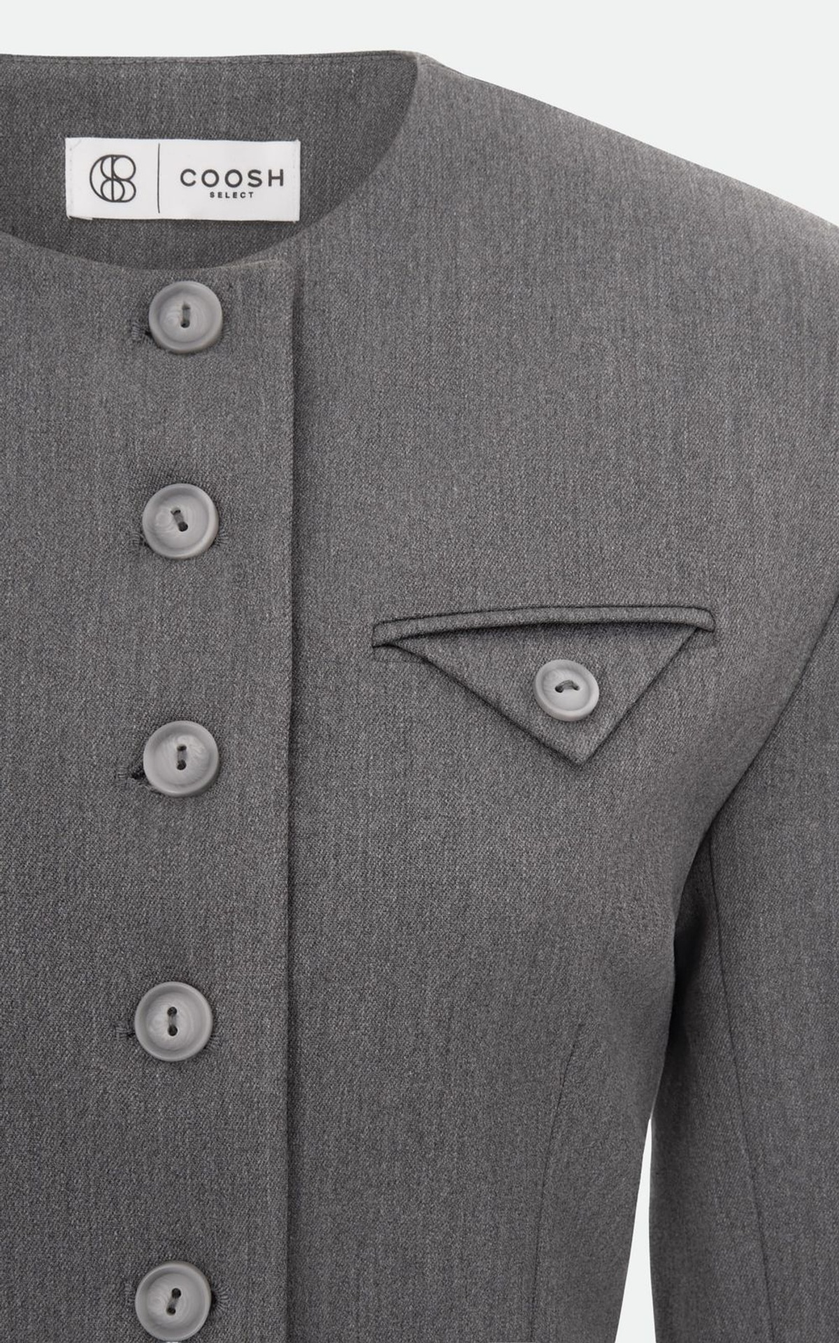 Marynarka BLAKE dopasowana Szary