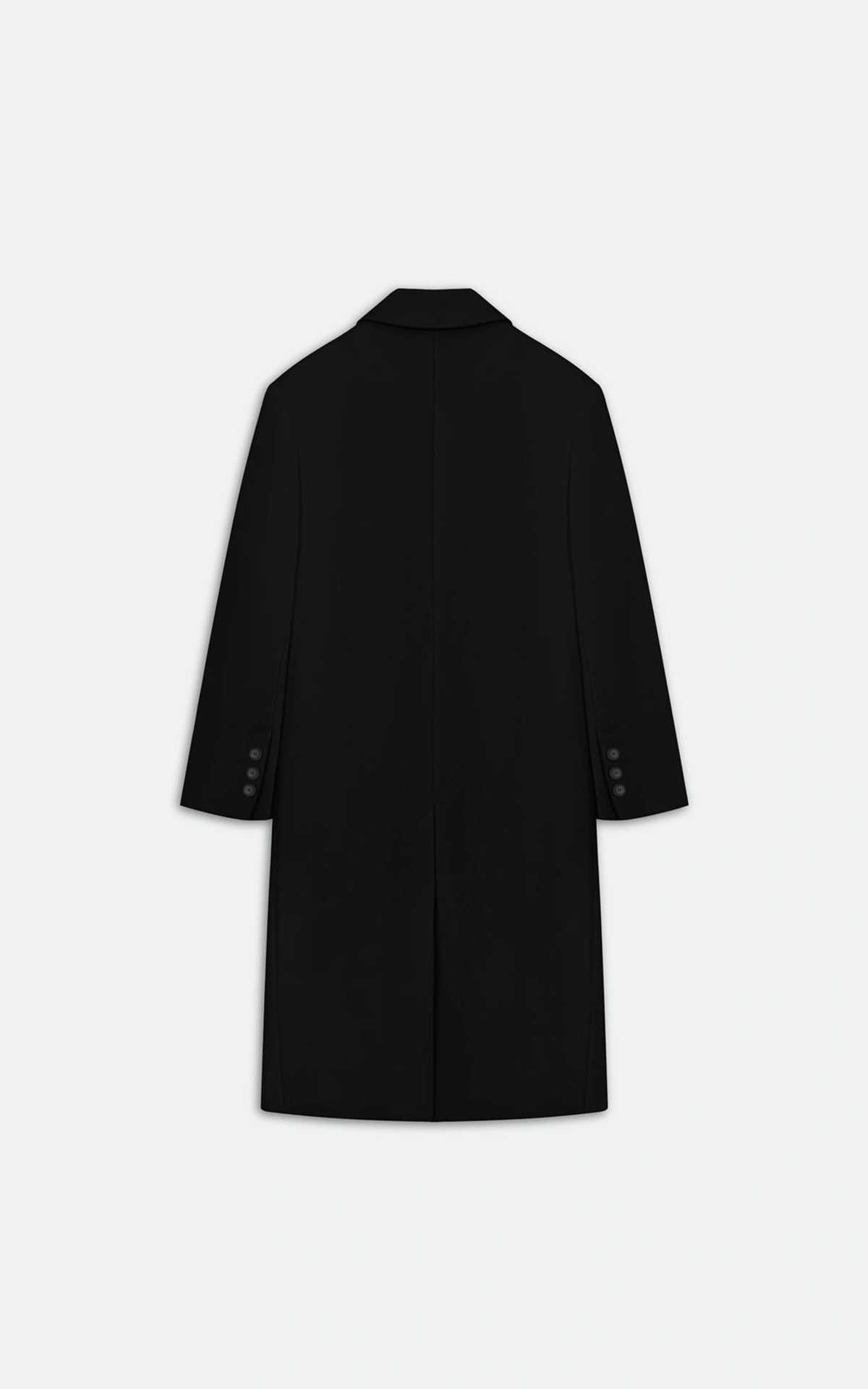 BOYFRIEND’S Coat with Removable Scarf-Cape