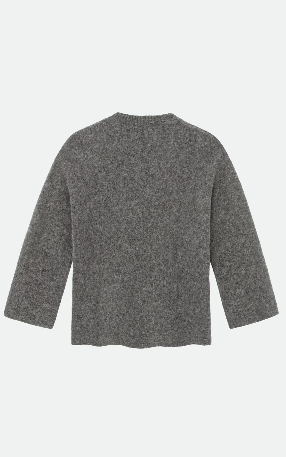 本日中値下THE SHISHIKUI ALPACA 65 KNIT / GRAY 中古・古着通販】THE SHISHIKUI (ザ シシクイ) ALPACA 65 KNIT グレー