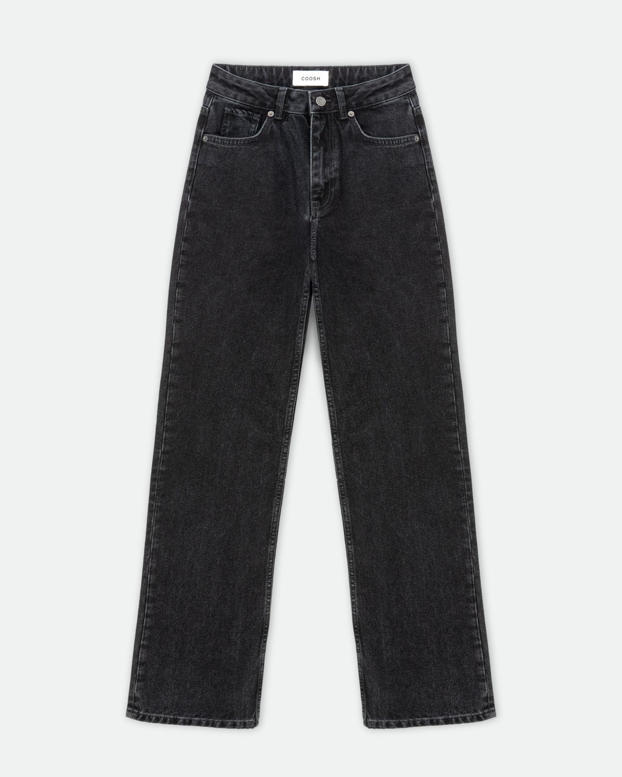 High-Waist BAGGY Jeans - Graphite | COOSH