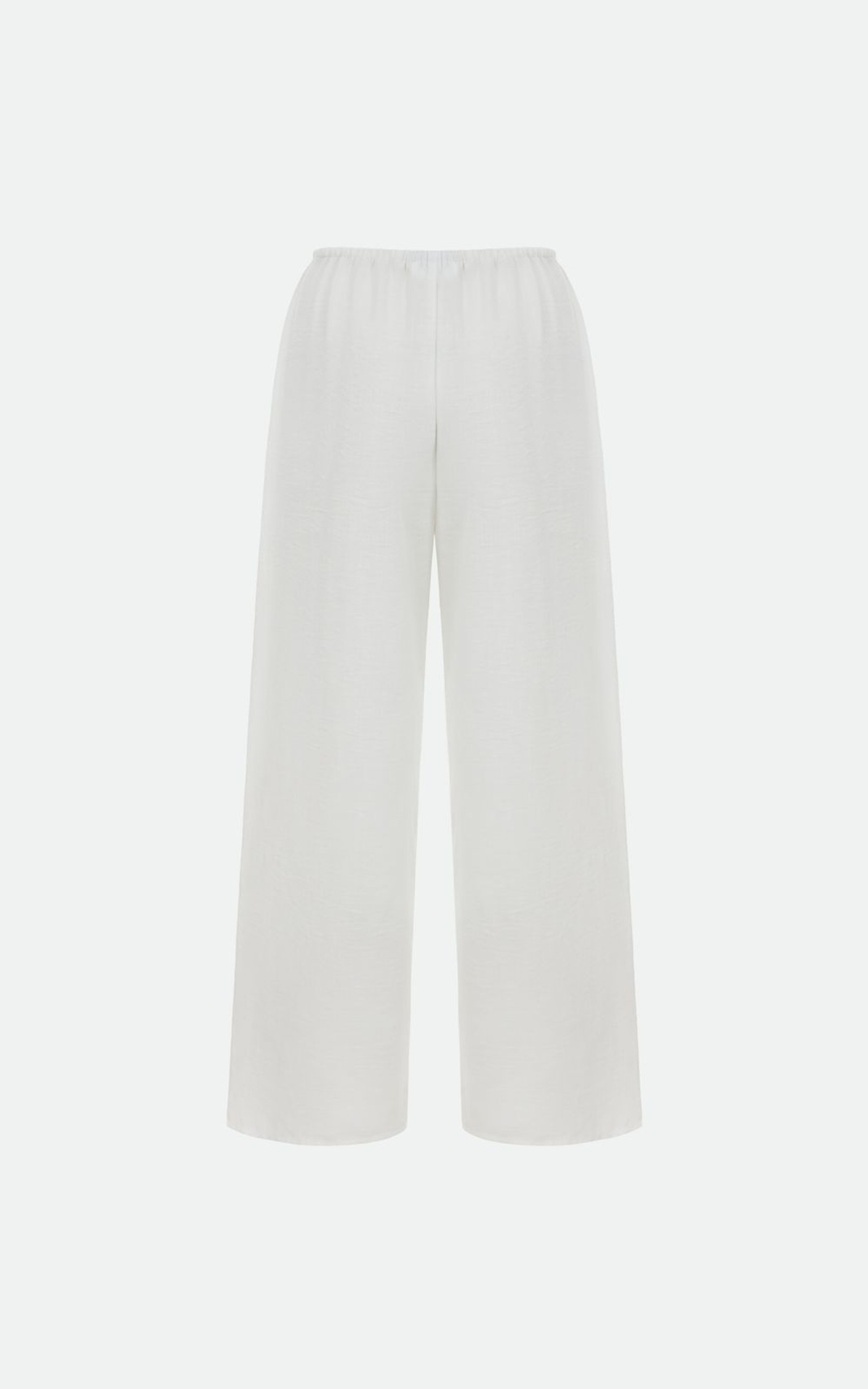 Relaxed Fit Viscose Pants