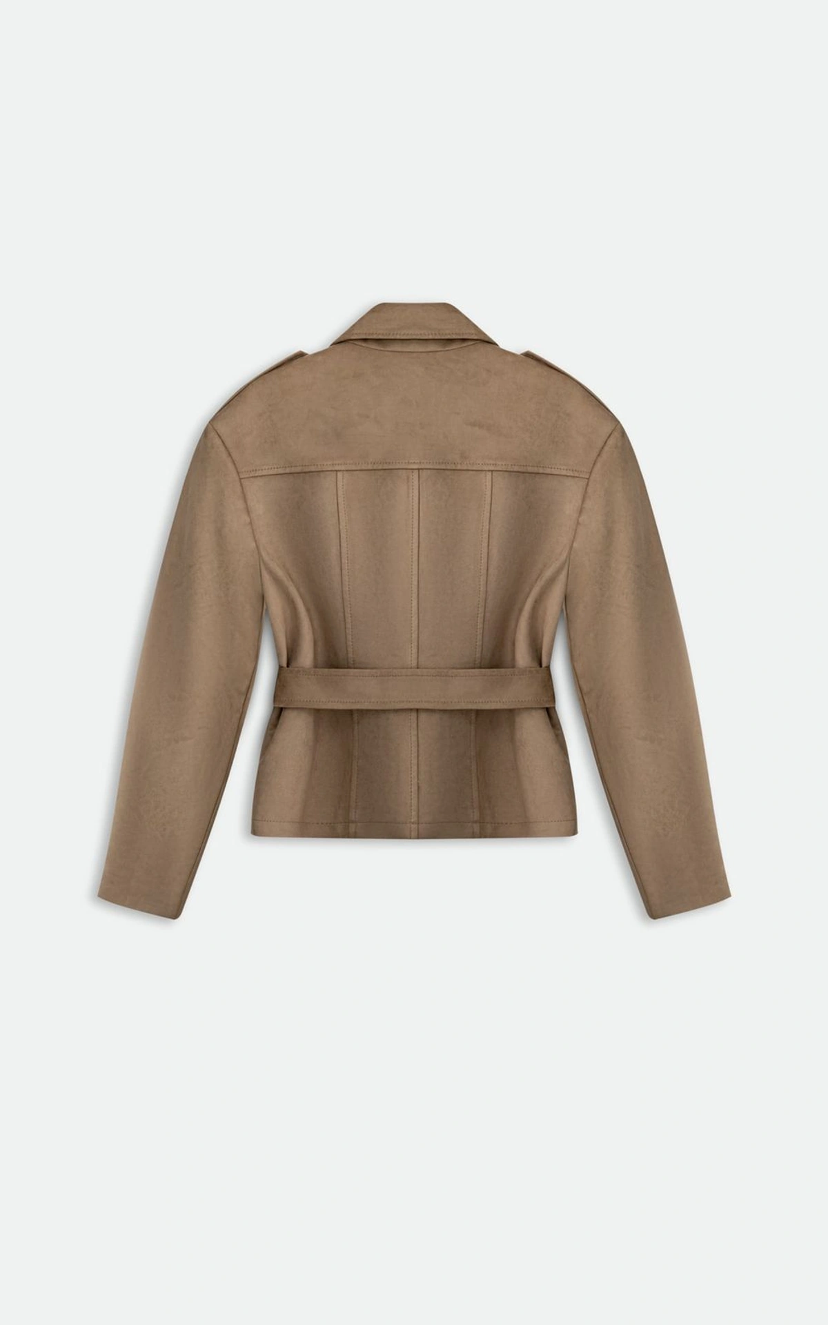 CAIRE Suede Biker Jacket