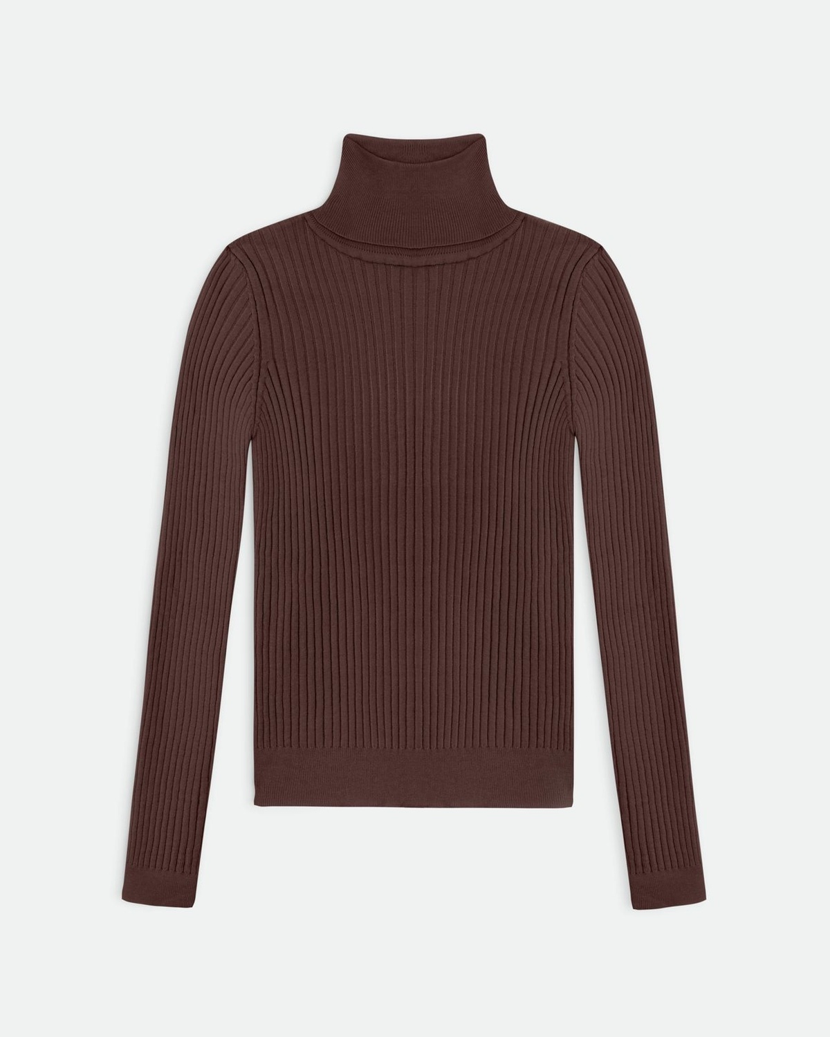 Turtleneck with Finger Cutout