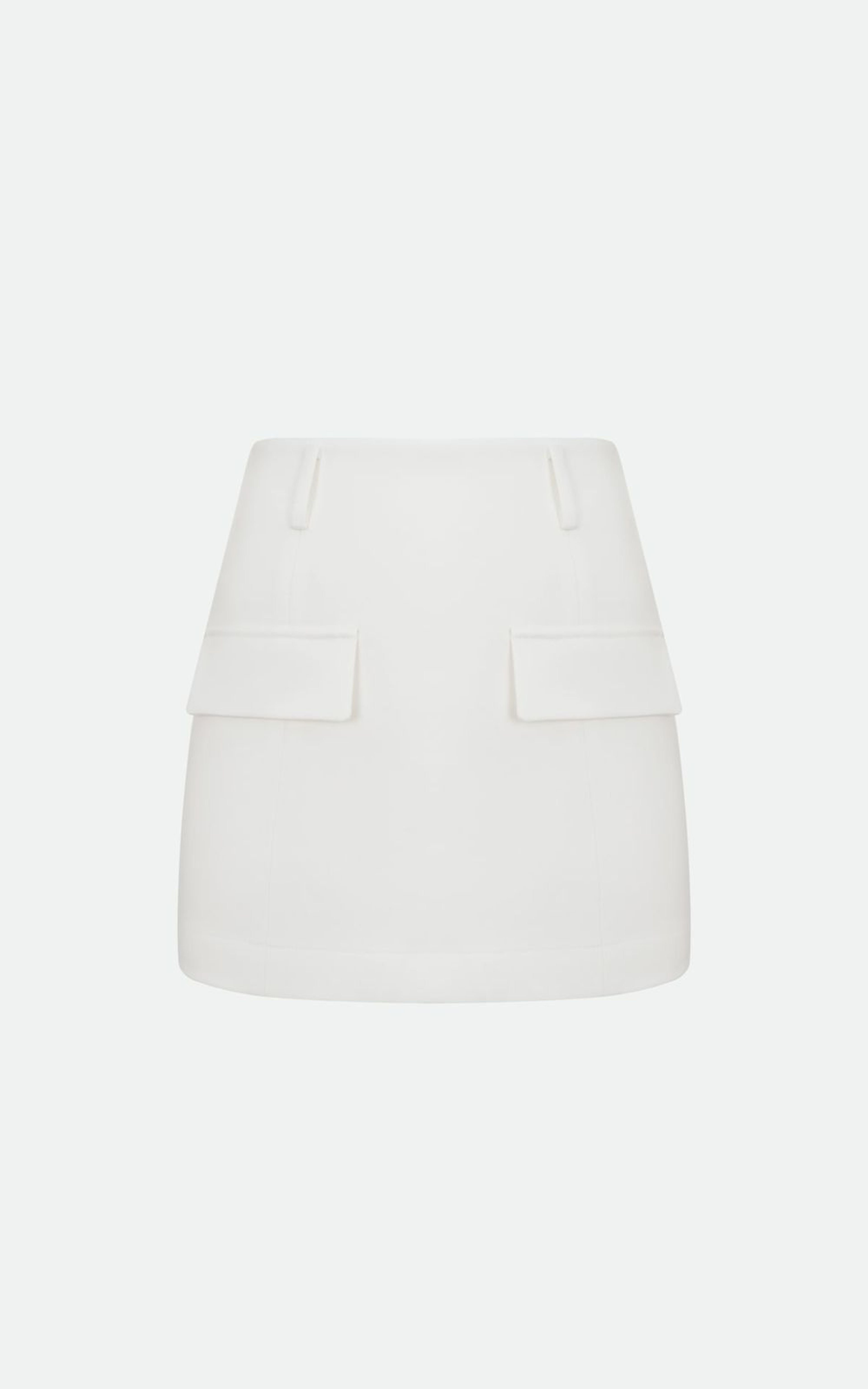 Skirt with Patch Pockets and Loops