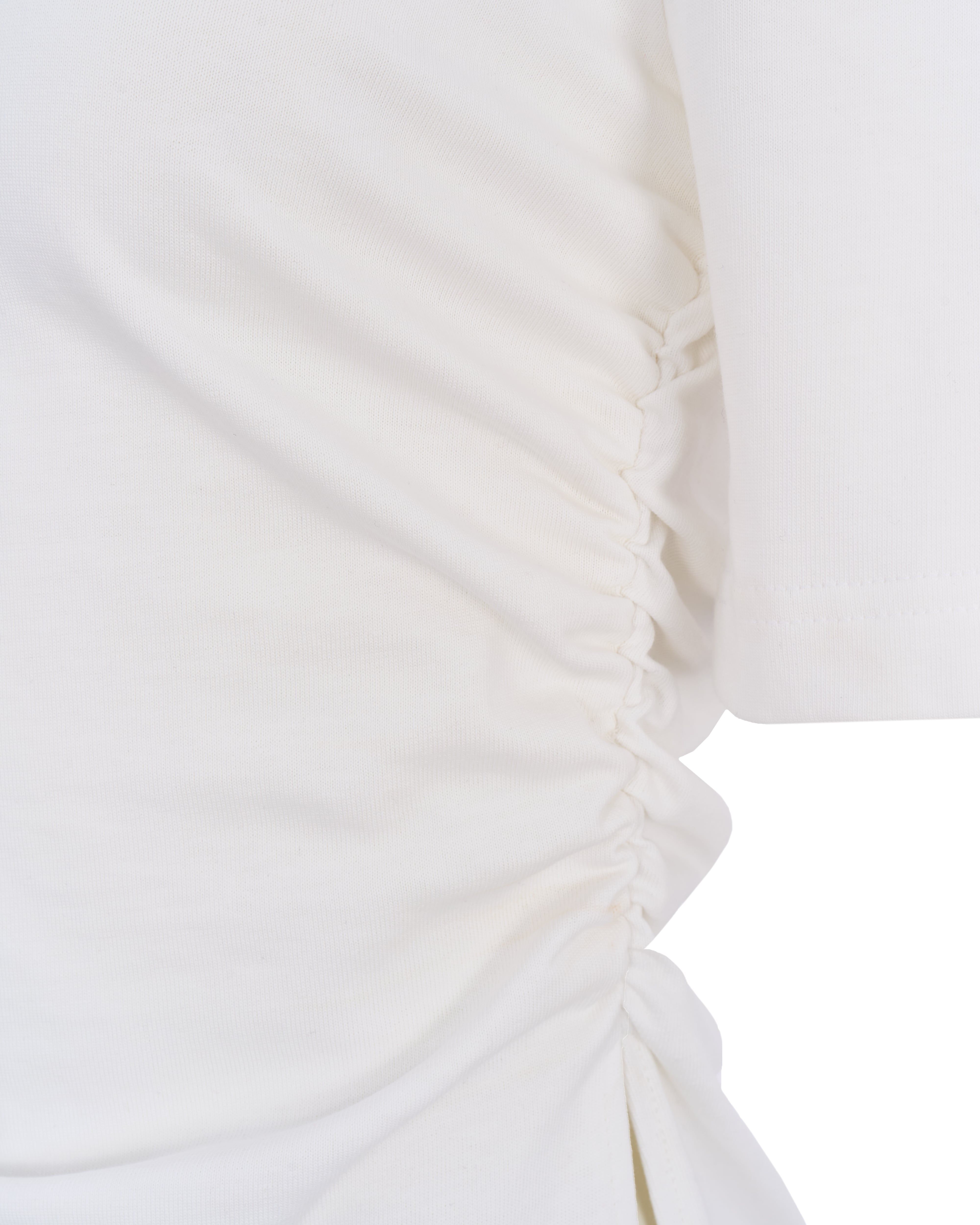 トップス TC BROAD DRAPE SHIRT/WHITE TC BROAD DRAPE SHIRT/WHITE | ato AOYAMA