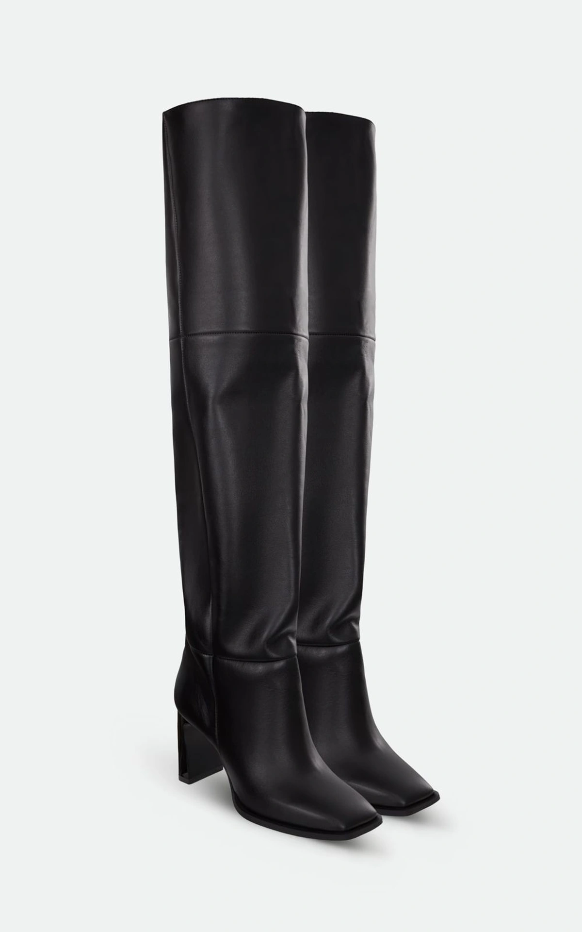 Over-the-Knee Boots with Wide Shaft