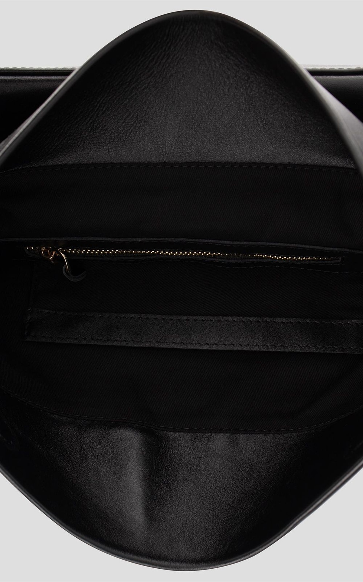 Kopertówka skórzana origami GIA Czarny