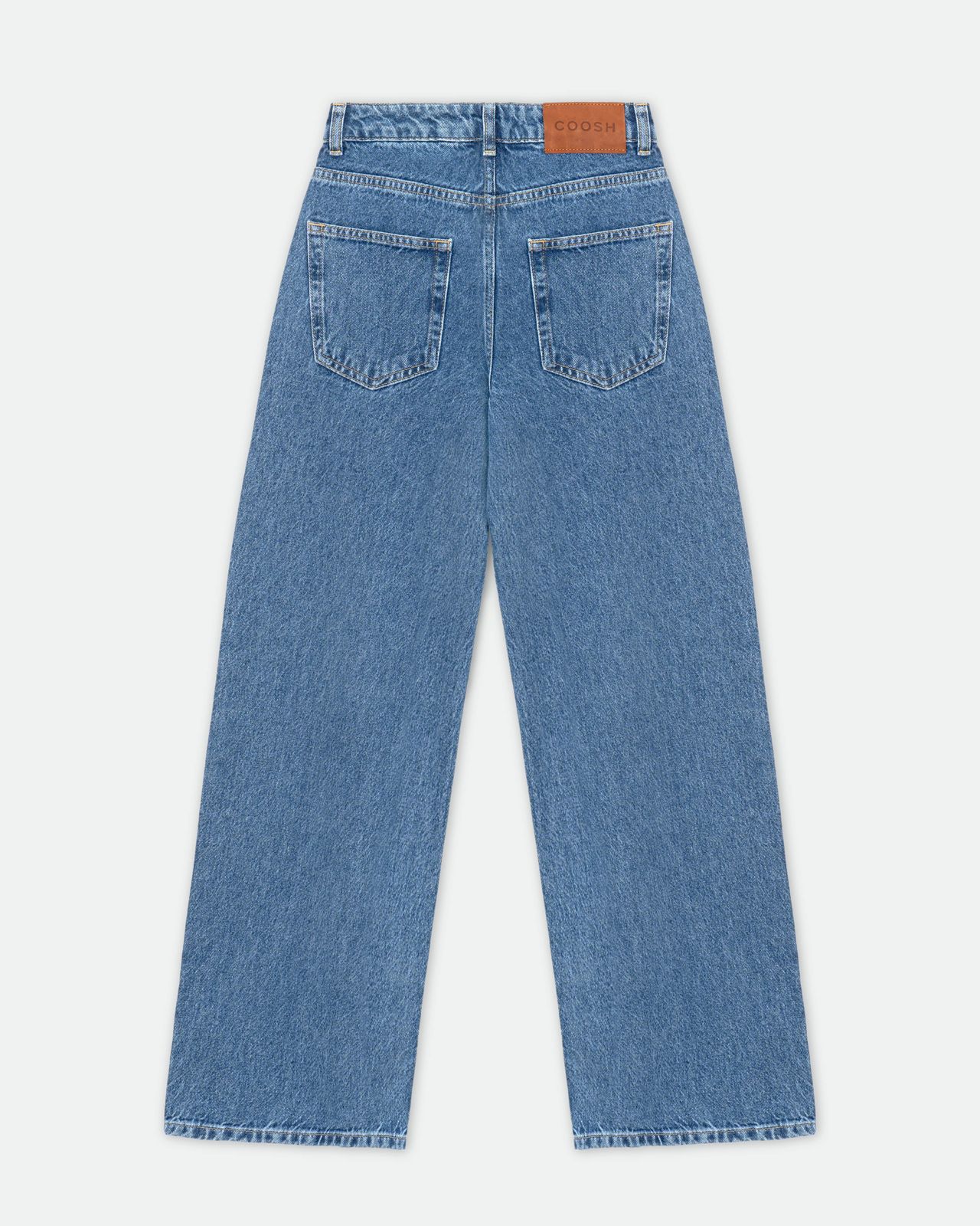 High-Waist BAGGY Jeans - Blue | COOSH