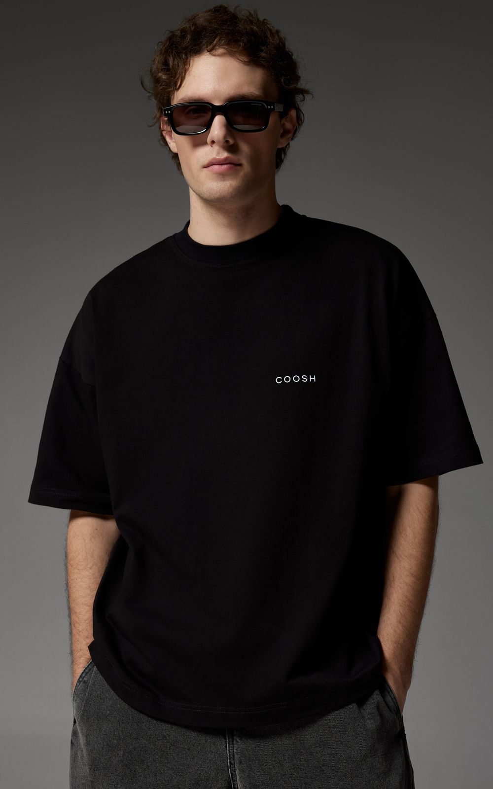 T-shirt MANIMALIST - Black | COOSH