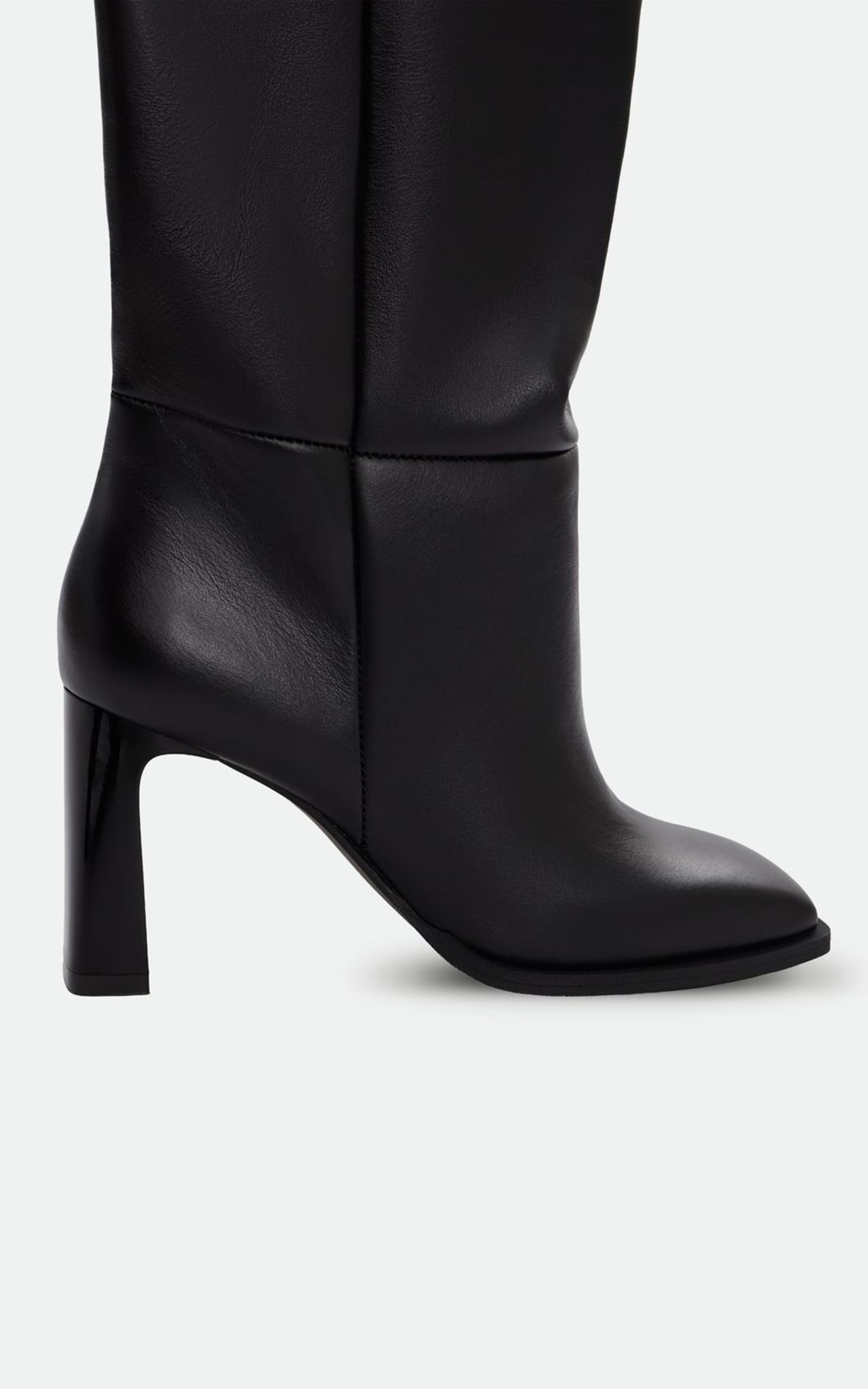 Over-the-Knee Boots with Wide Shaft