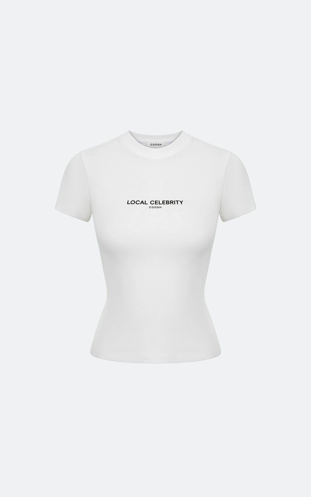 Dopasowany T-shirt LOCAL CELEBRITY