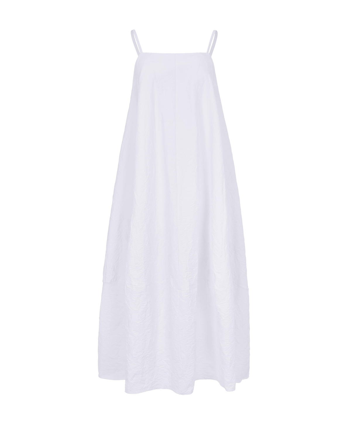 Maxi Cotton Sundress with Thin Straps