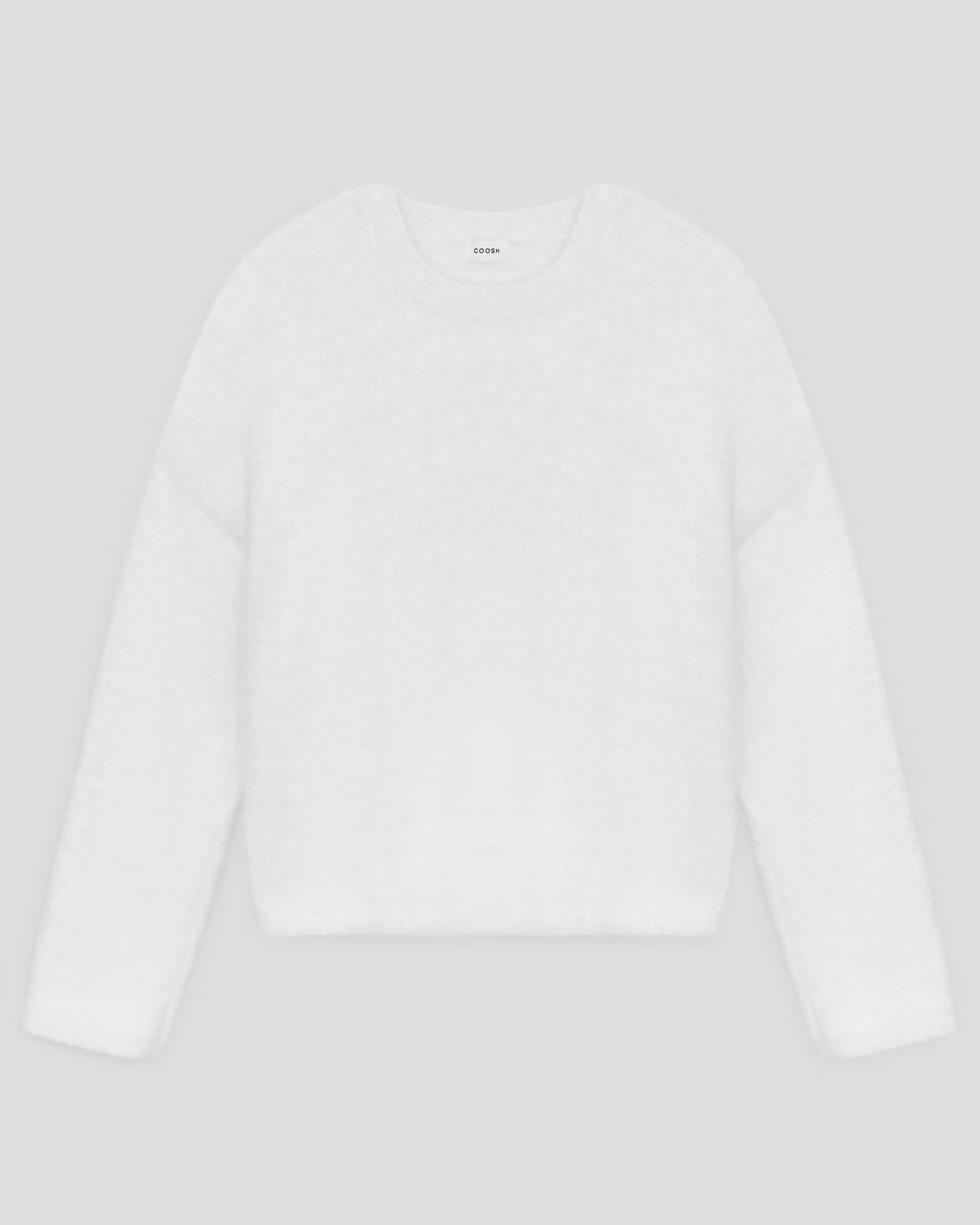 Zippered OSLO Sweater - Milky | COOSH