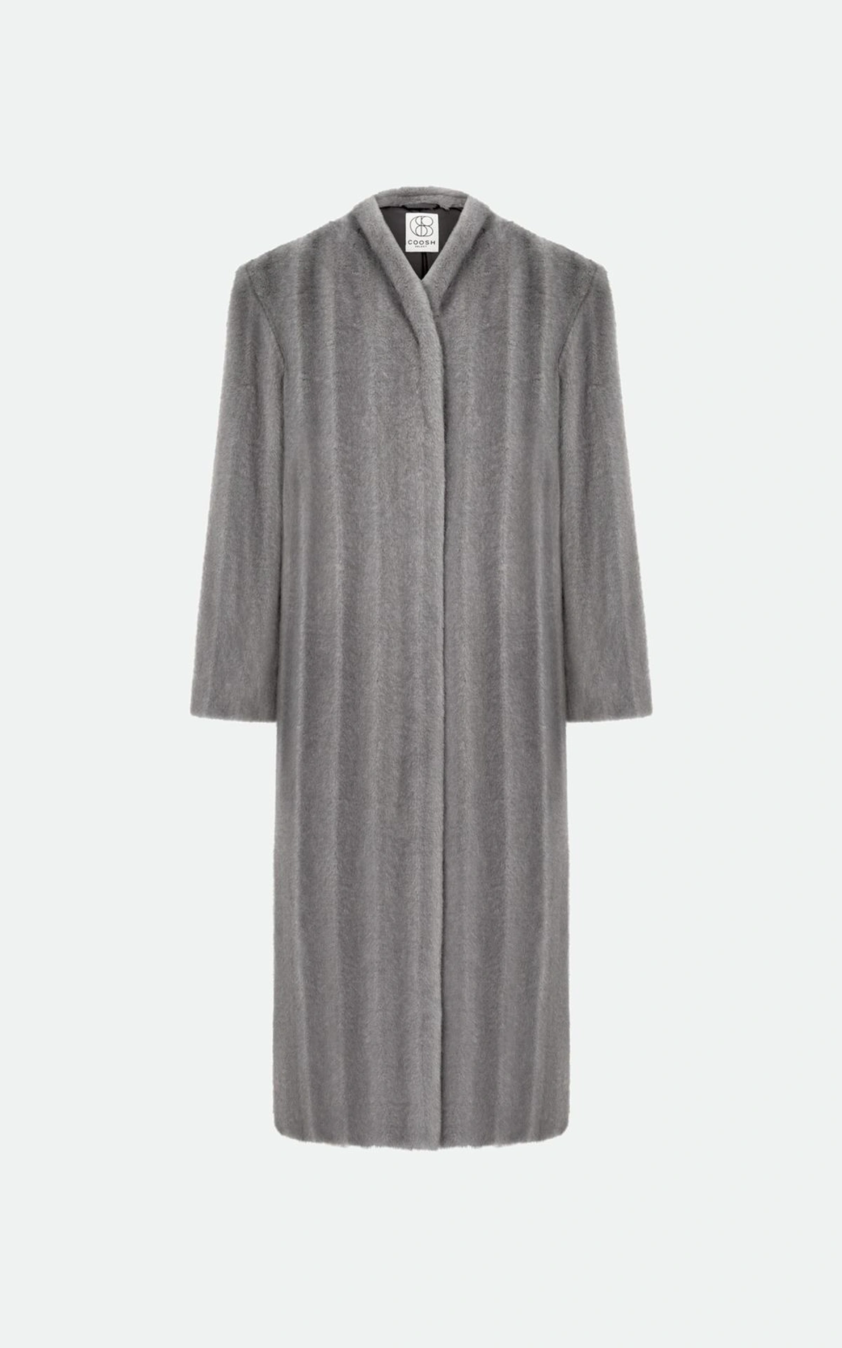 Faux-Fur Coat in Vintage Style