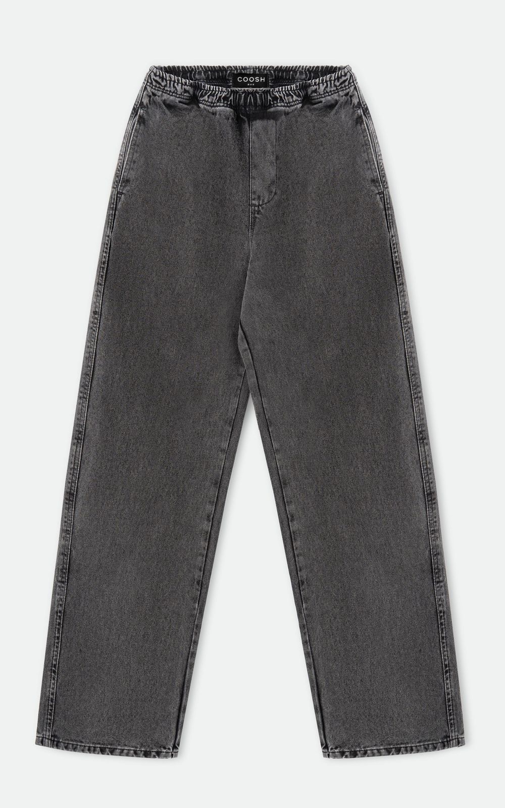 BAGGY Jeans with Elastic Band - Graphite | COOSH
