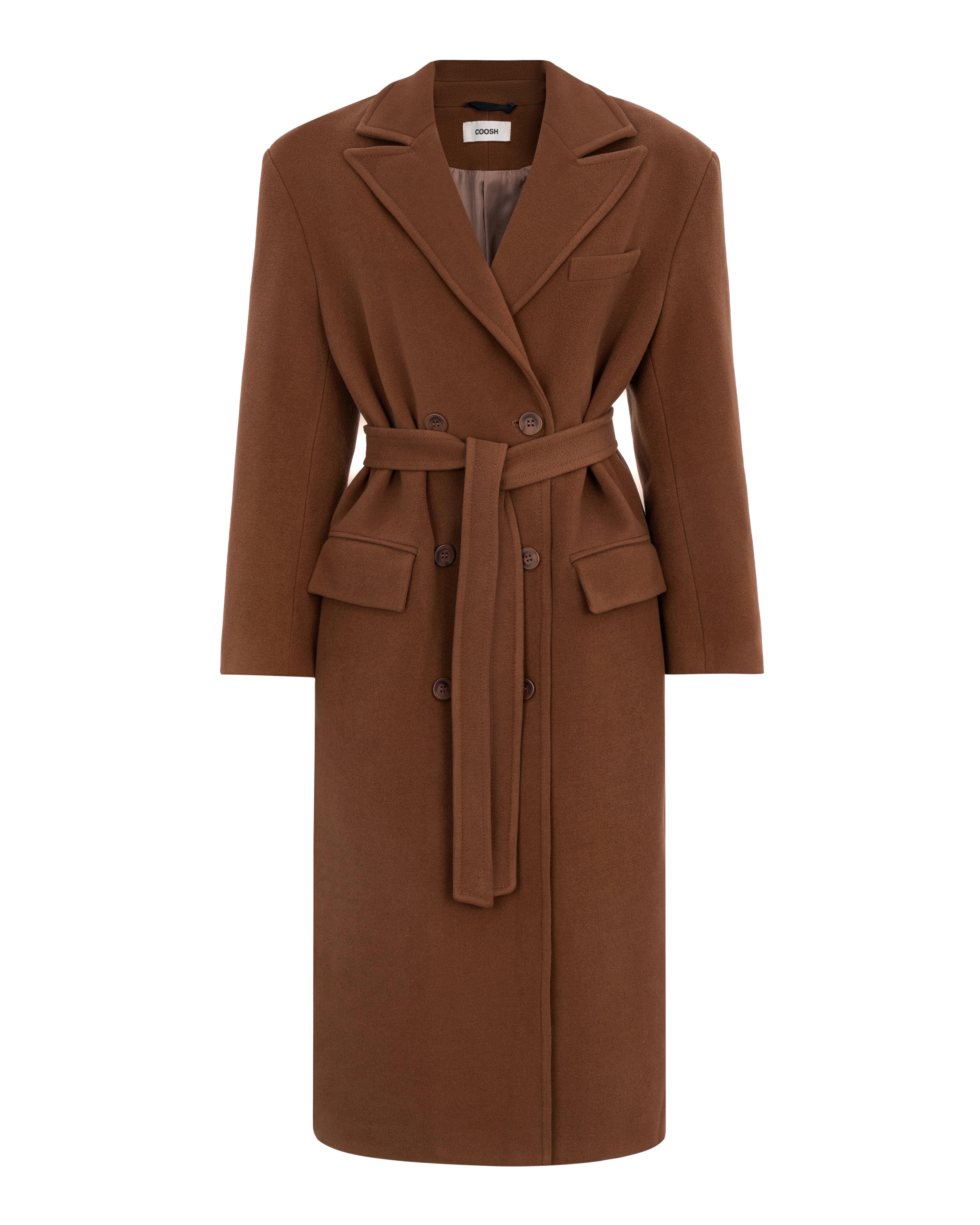 ◆GLOWNY◆ G WOOL COAT LONG BROWN GC24WTCT002BR ◇GLOWNY◇ G WOOL COAT LONG BROWN GC24WTCT002BR Wool Coat