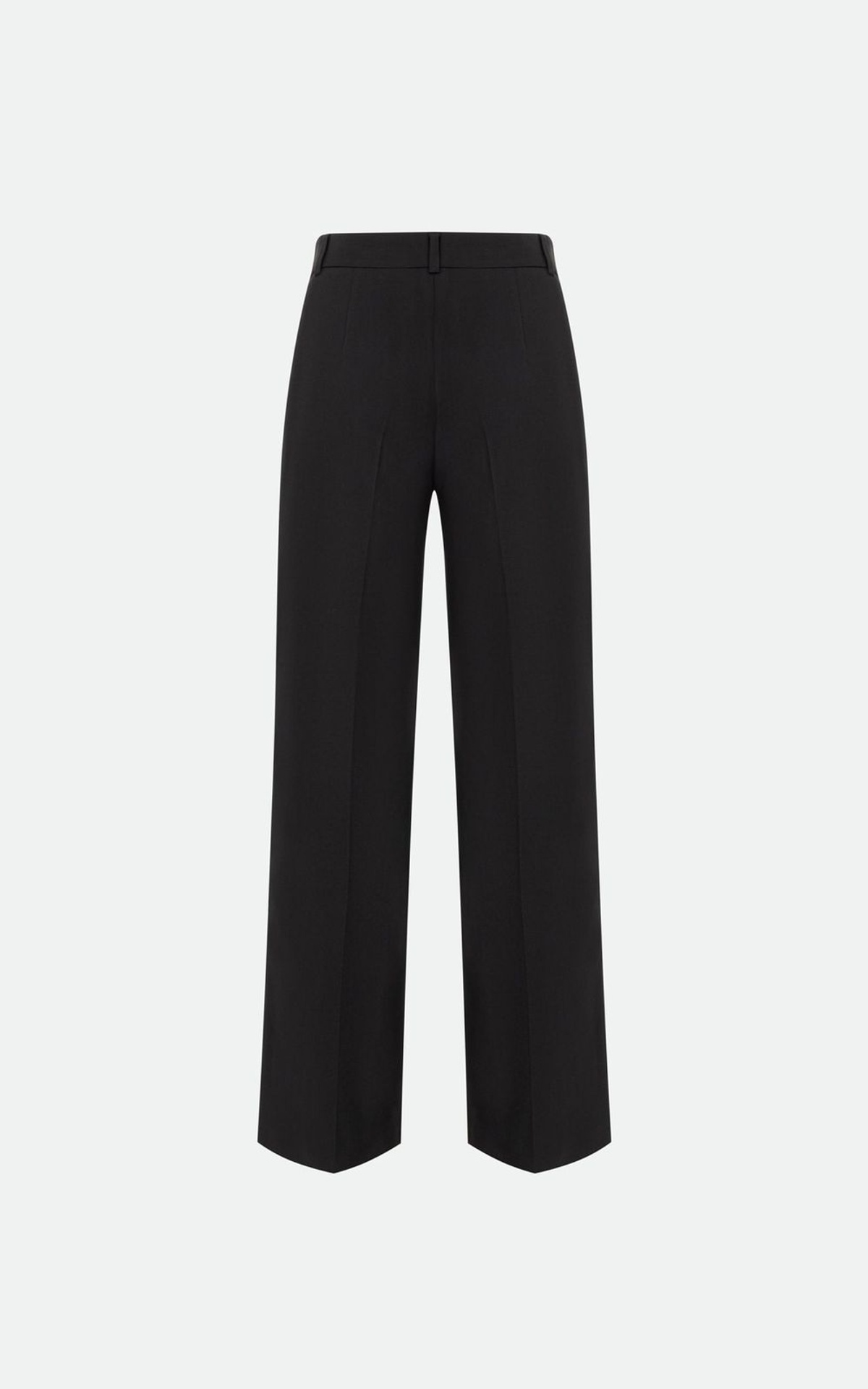 Straight Pants with Sharp Creases