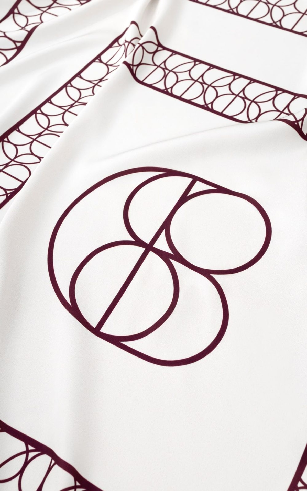 THE LOGO Satin Scarf