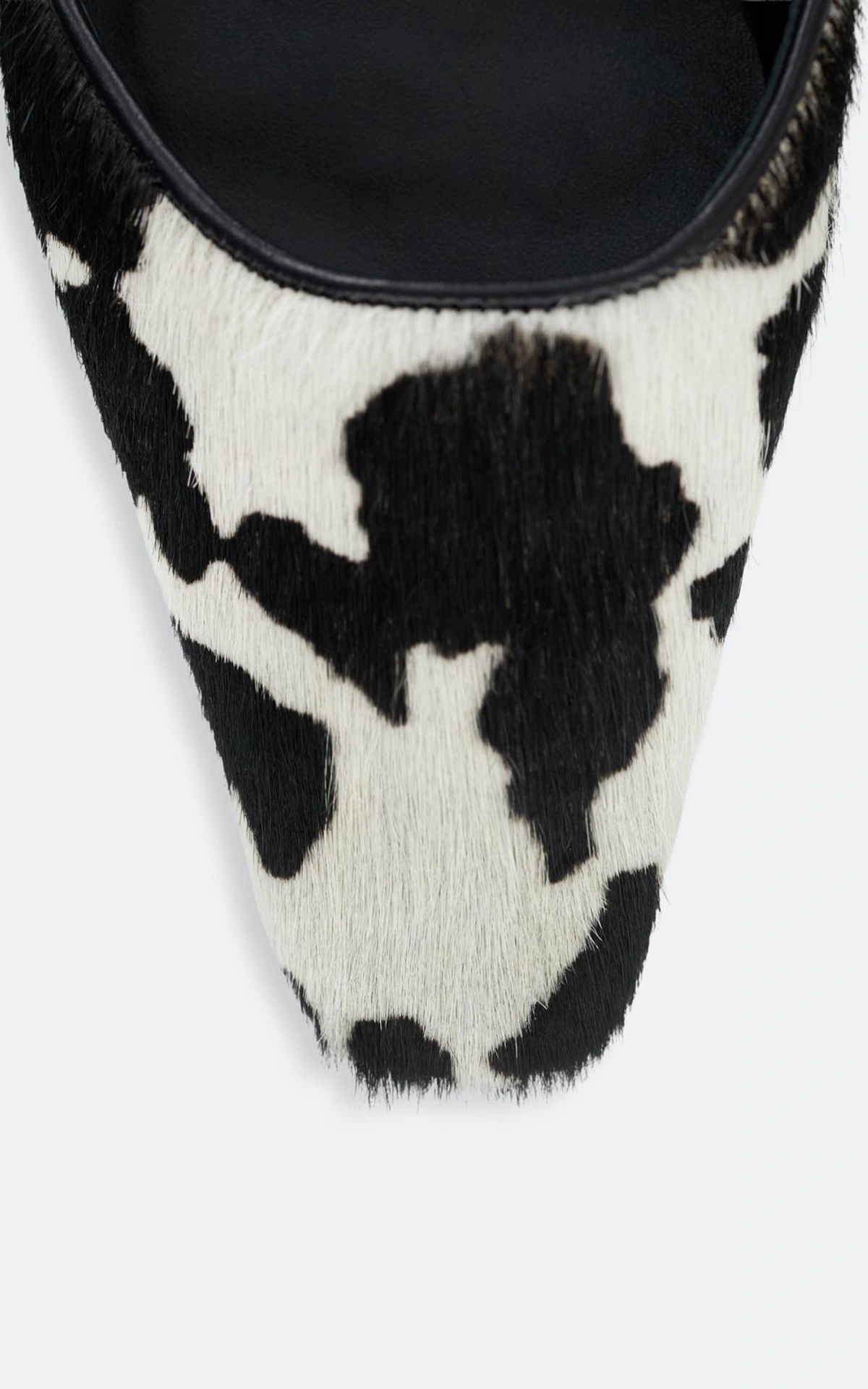 COW Slingbacks with Shaggy Texture