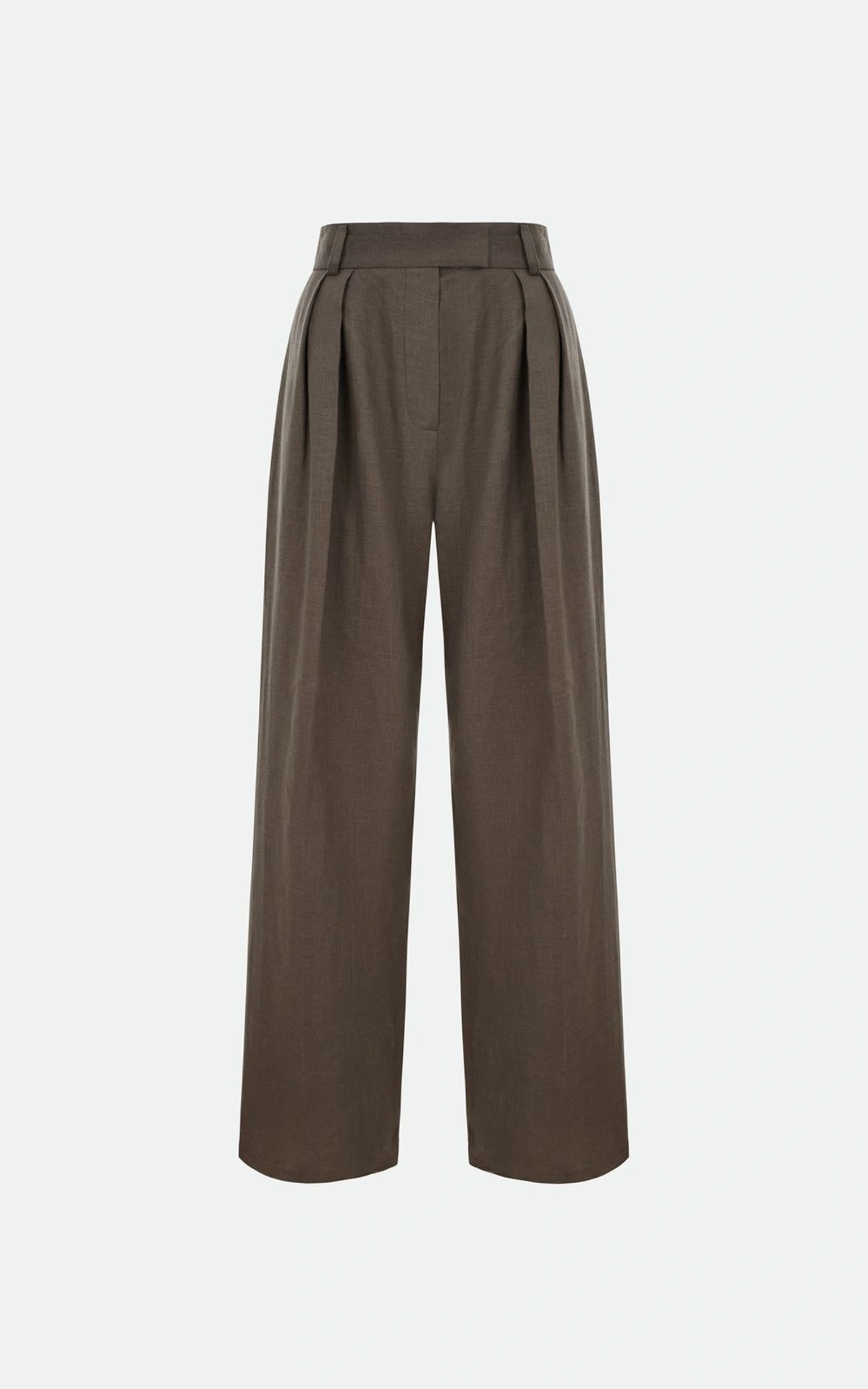 Straight Leg Linen Palazzo Pants ARNE