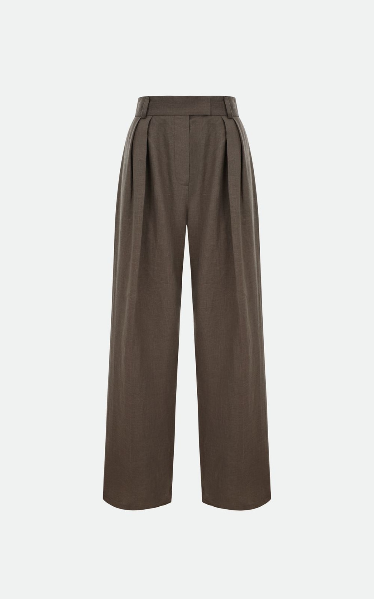 Straight Leg Linen Palazzo Pants ARNE