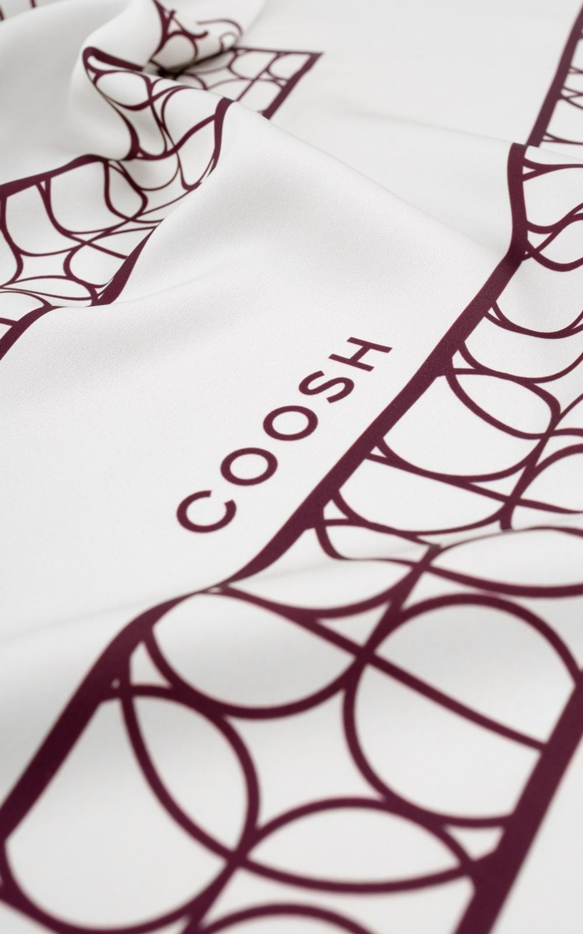 THE LOGO Satin Scarf
