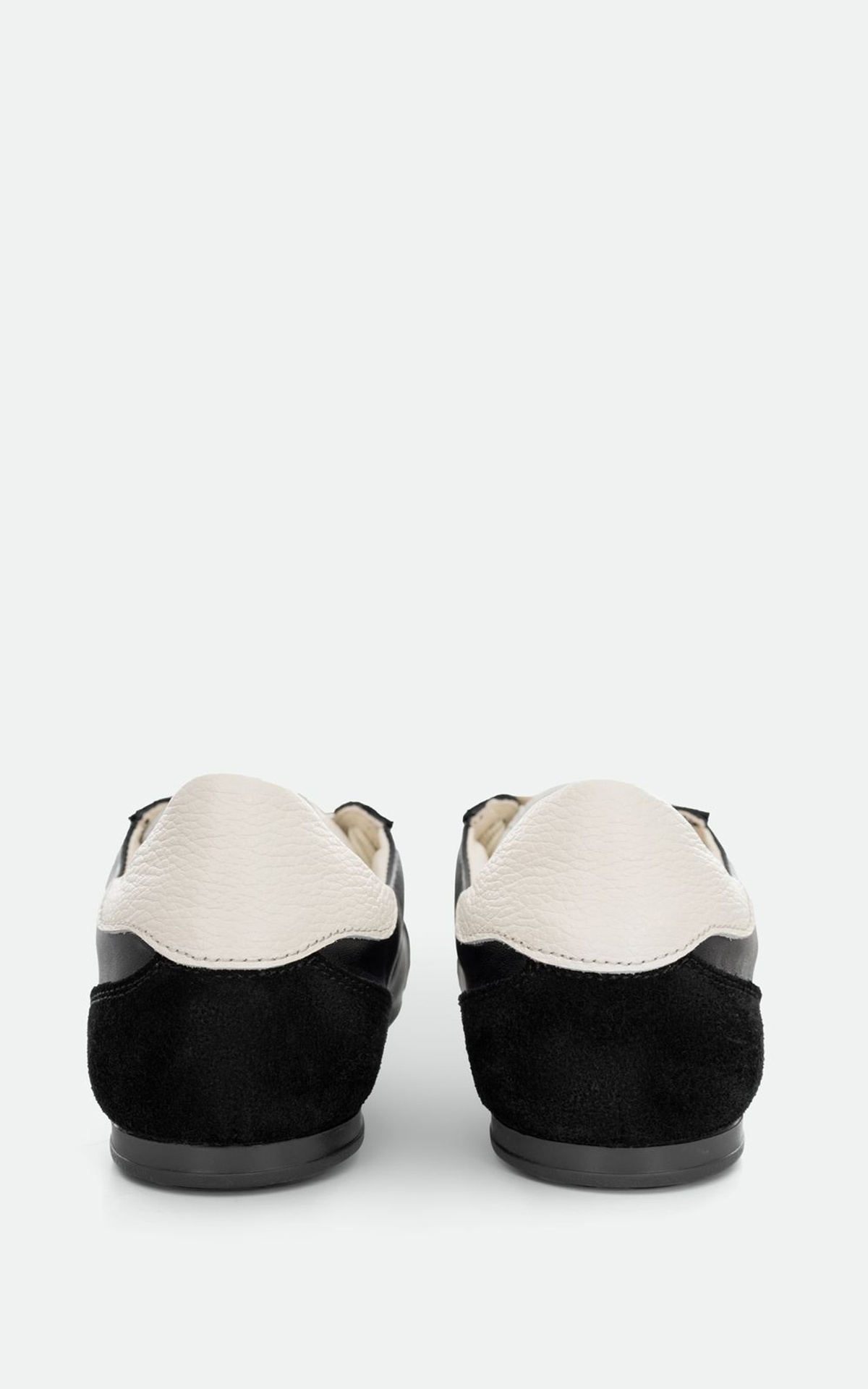 Кеди шкіряні із замшевими вставками
