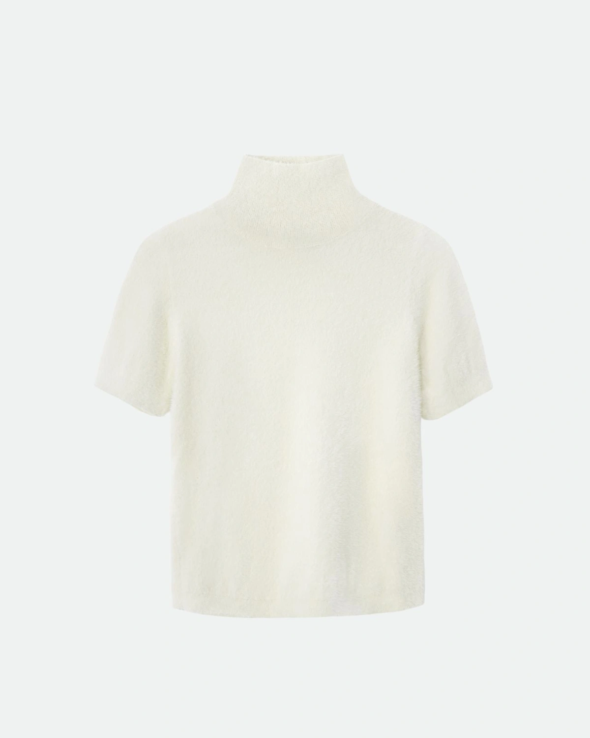 Textured Knit Short Sleeve Top