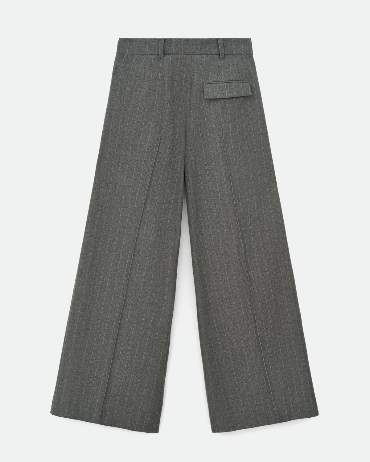 Wool Blend Striped Pants JIL