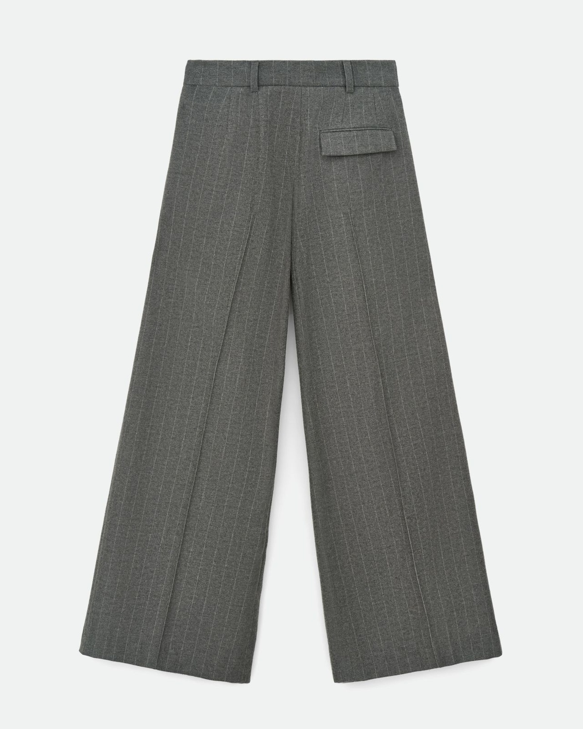 Wool Blend Striped Pants JIL