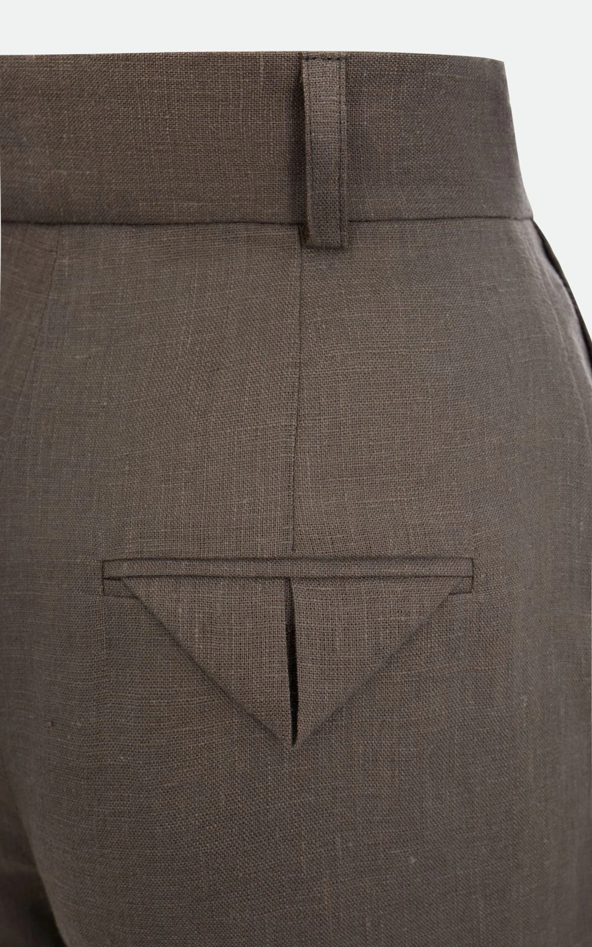Straight Leg Linen Palazzo Pants ARNE