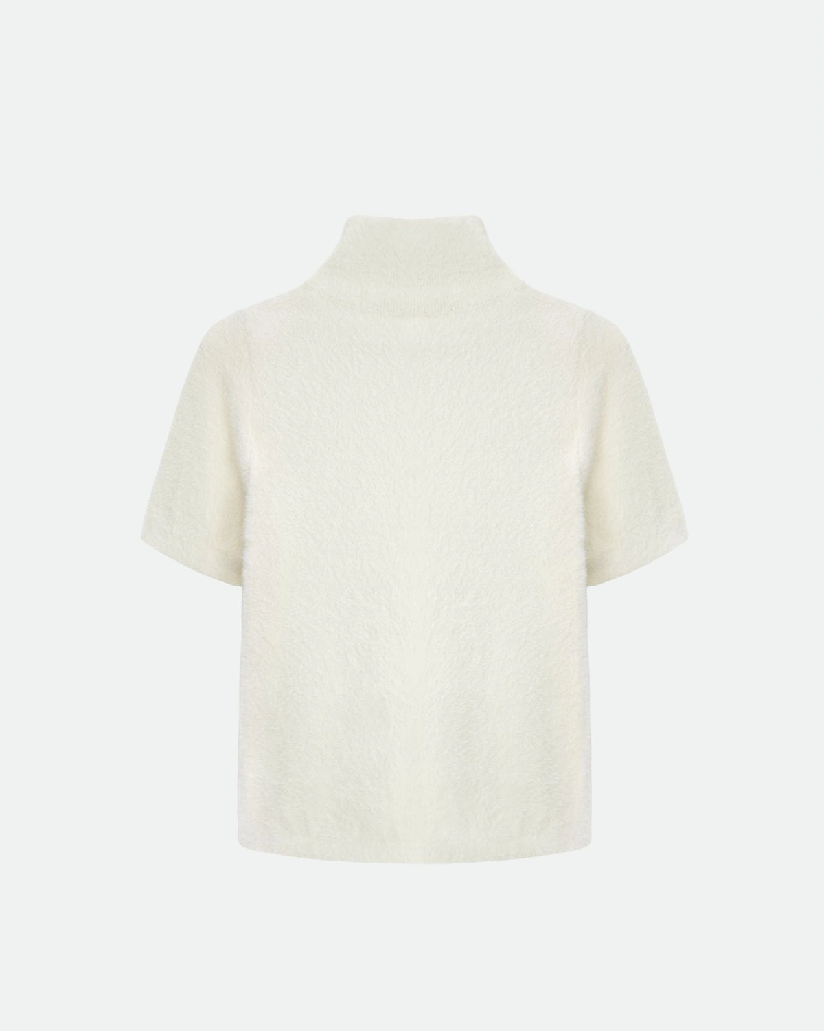 Textured Knit Short Sleeve Top