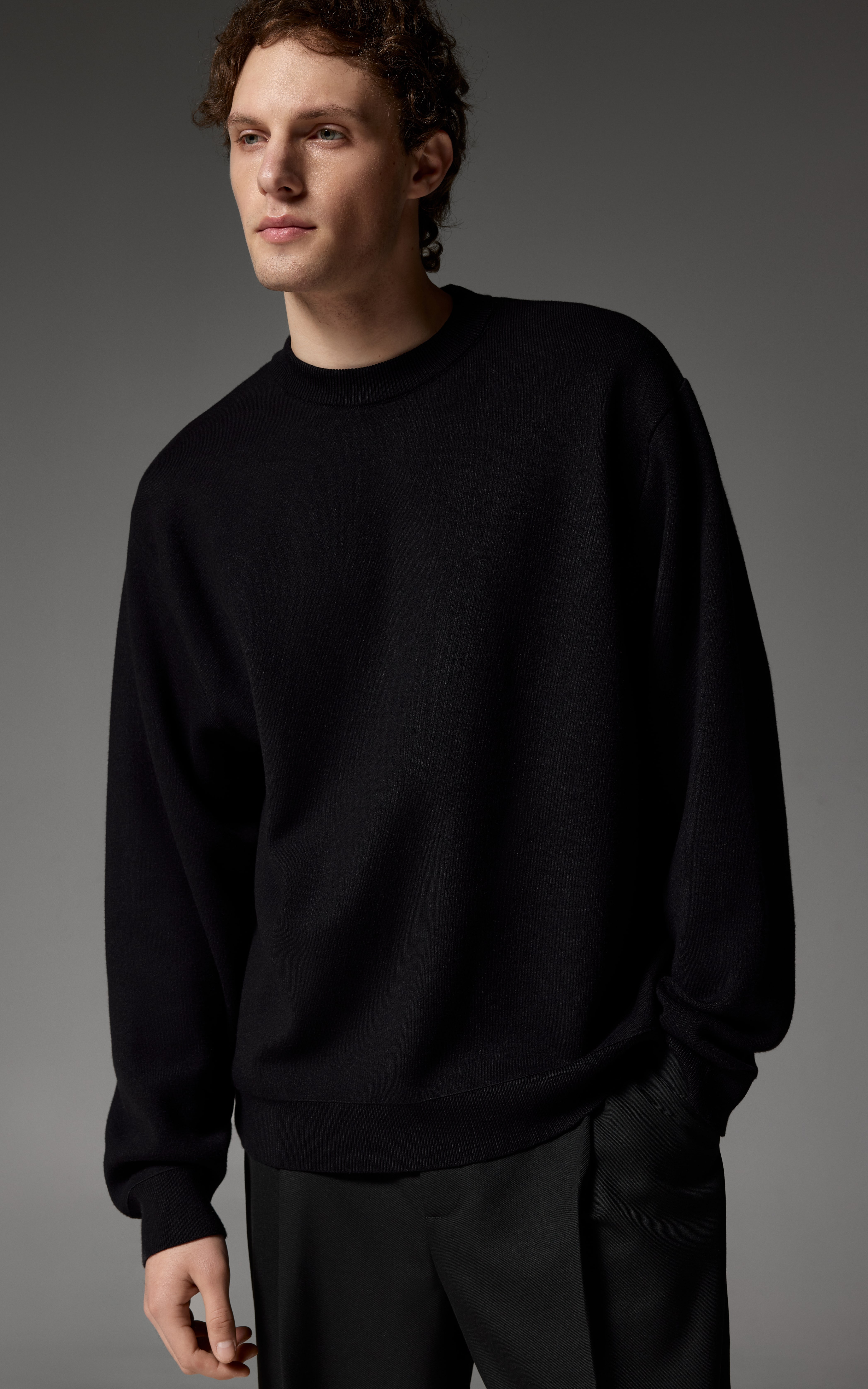 Viscose Sweater - Black | COOSH