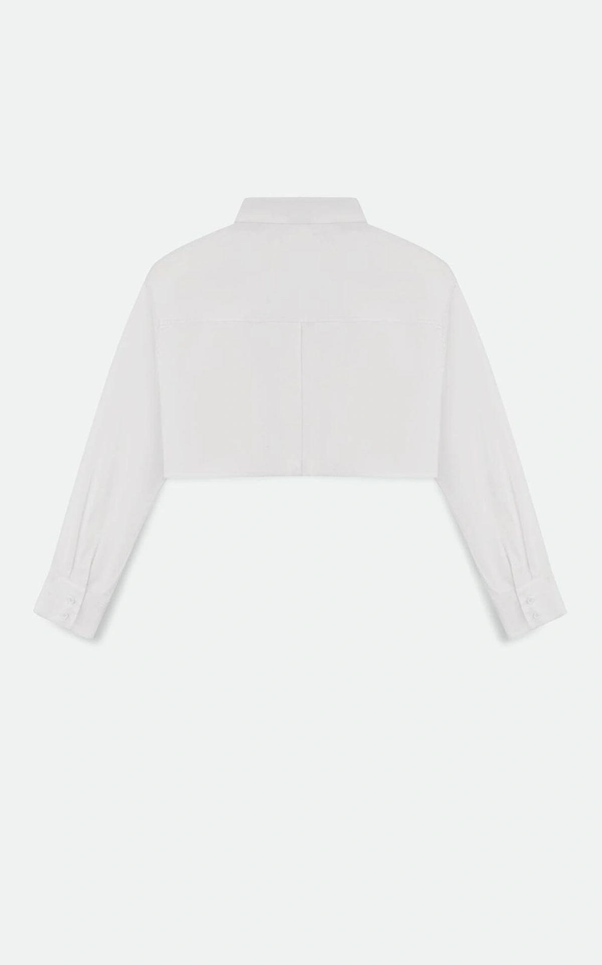Cropped Cotton Shirt