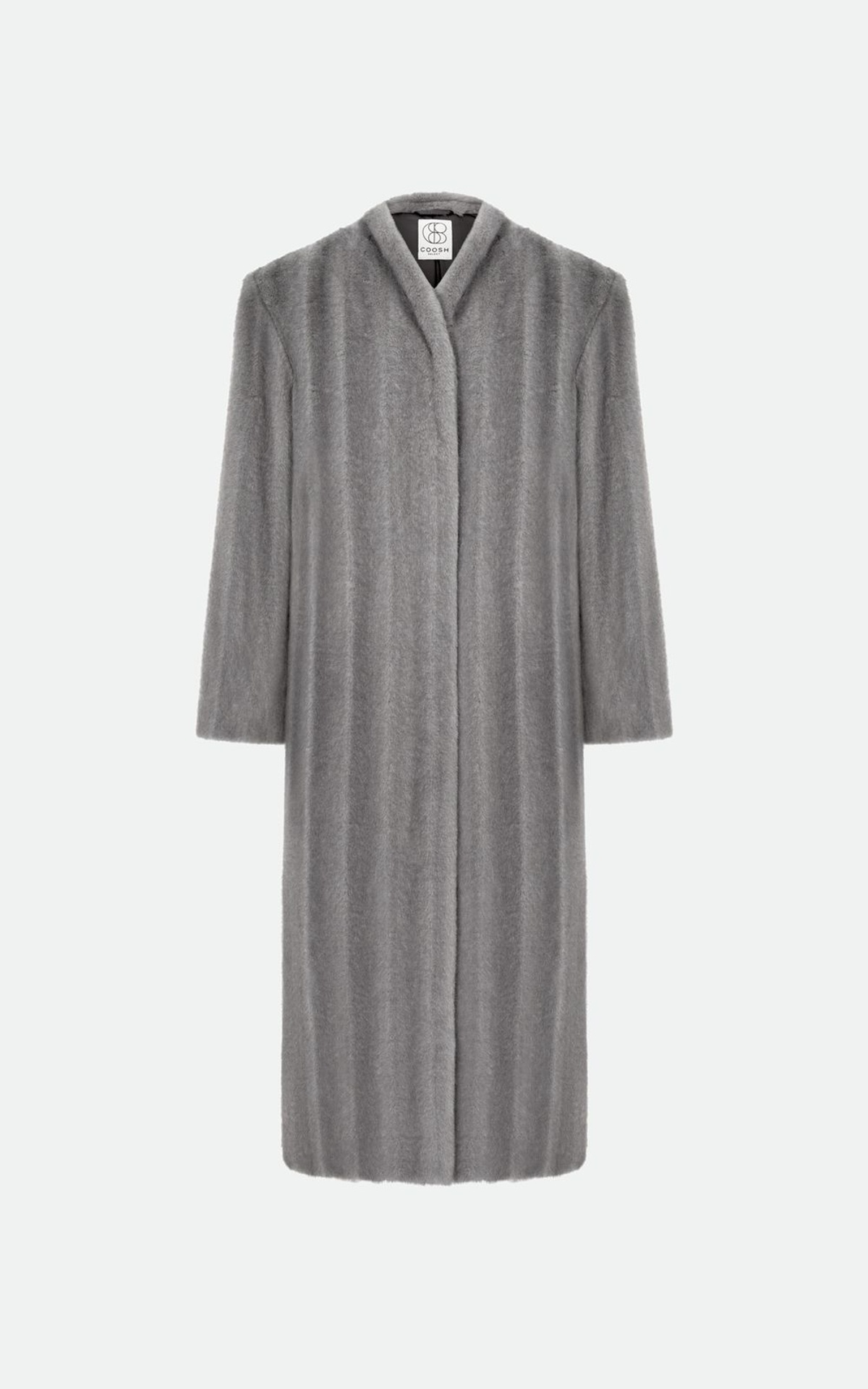 Faux-Fur Coat in Vintage Style