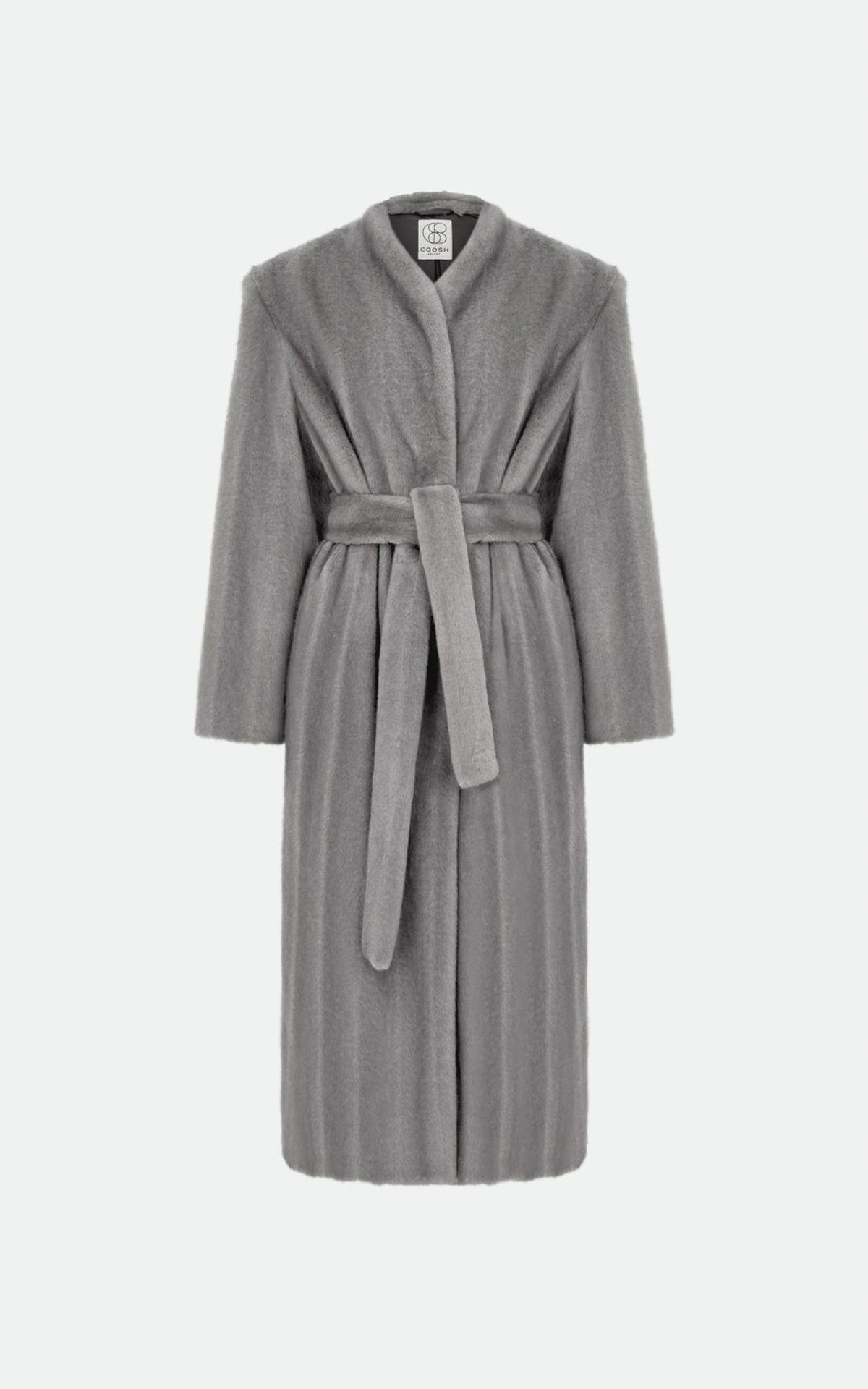 Faux-Fur Coat in Vintage Style