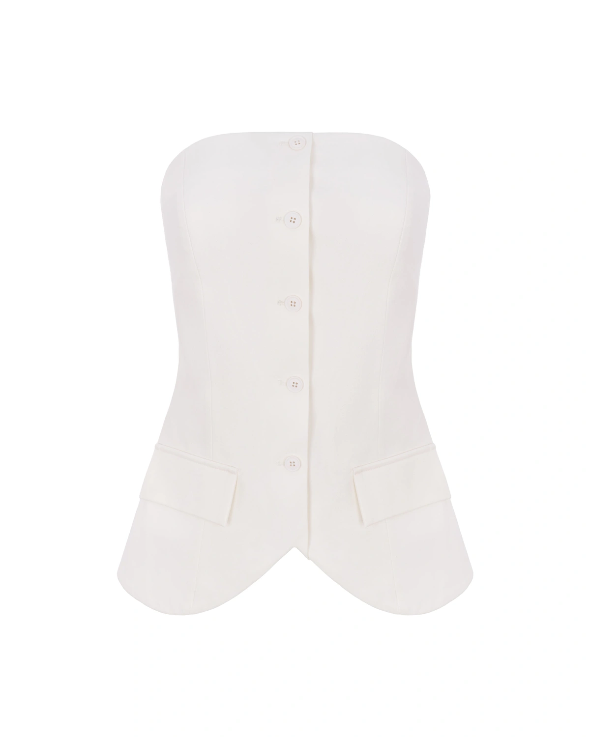 Strapless Bustier Vest 