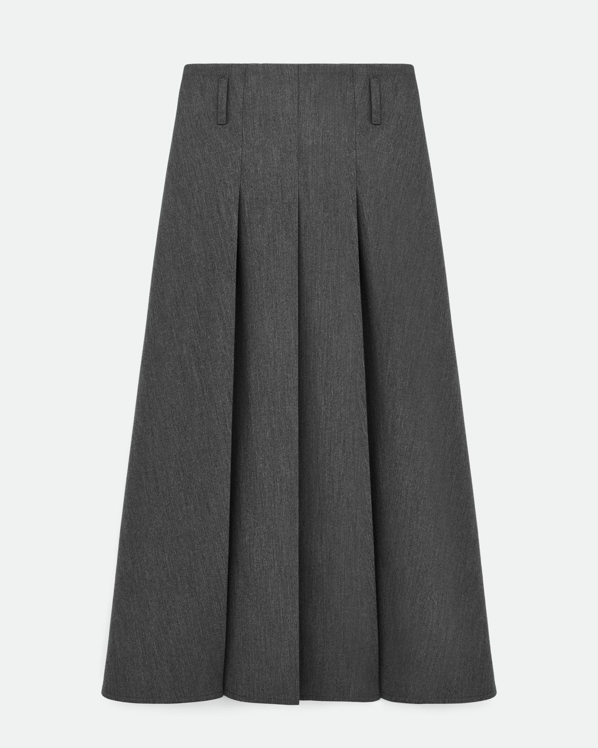 Pleated Midi Skirt