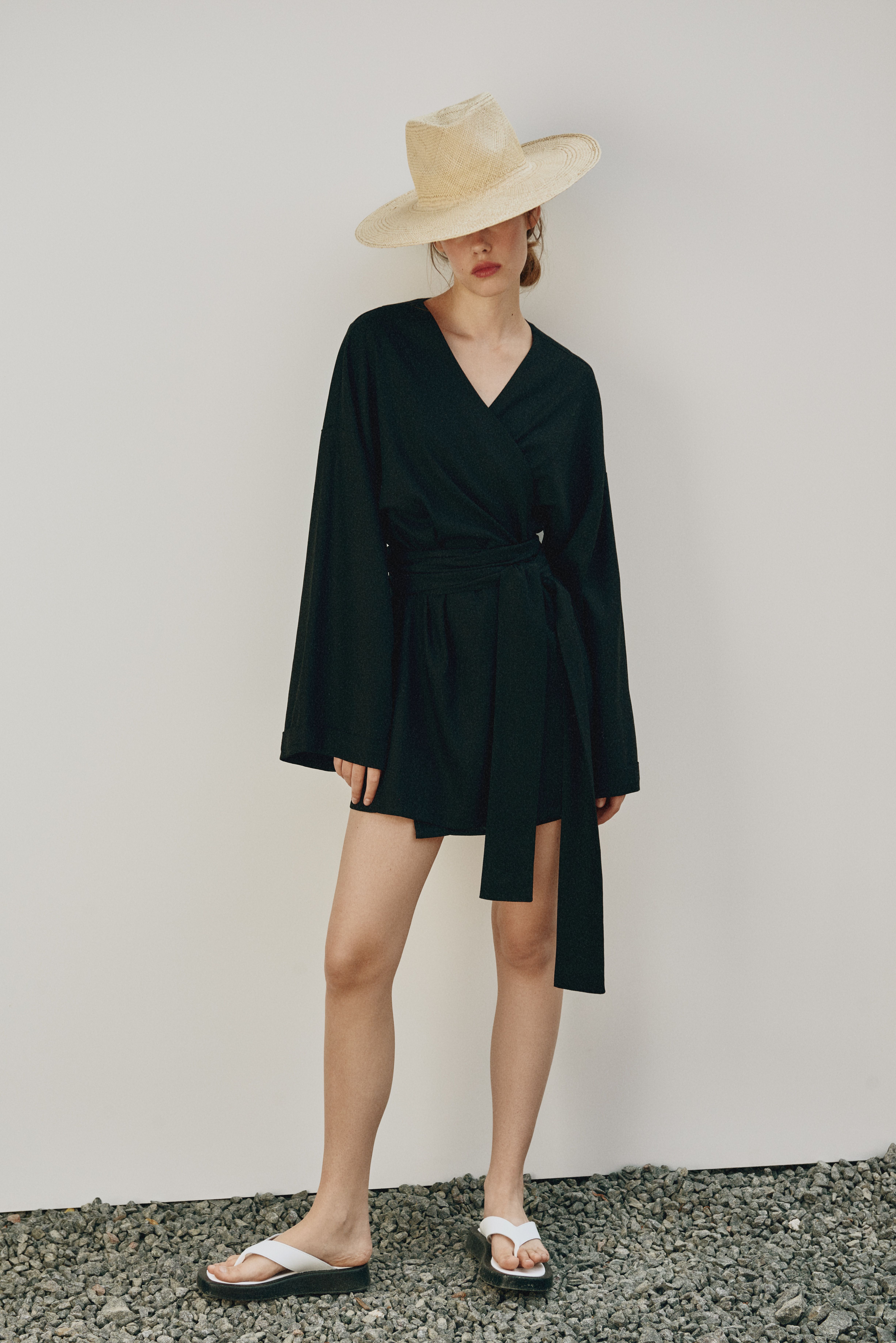 ワンピース Kashiko Puff Preppy Mini Dress Black 44387 MUSINSA公式 | KASHIKO Puff Preppy Mini Dress Black