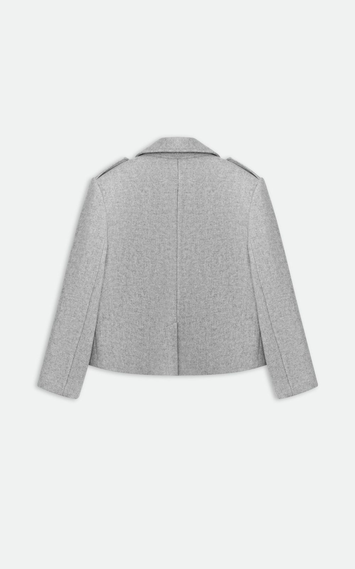 ARISS Cropped Woolen Coat