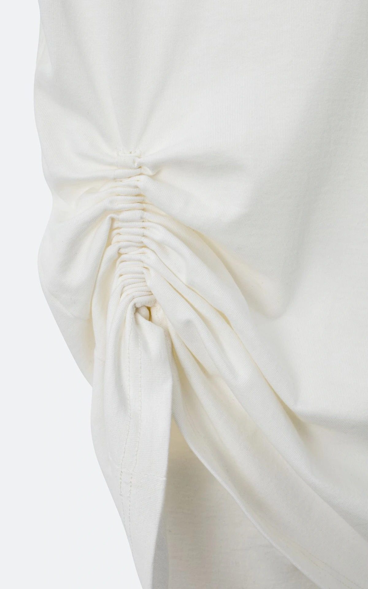 Fitted Padded Shoulder T-shirt
