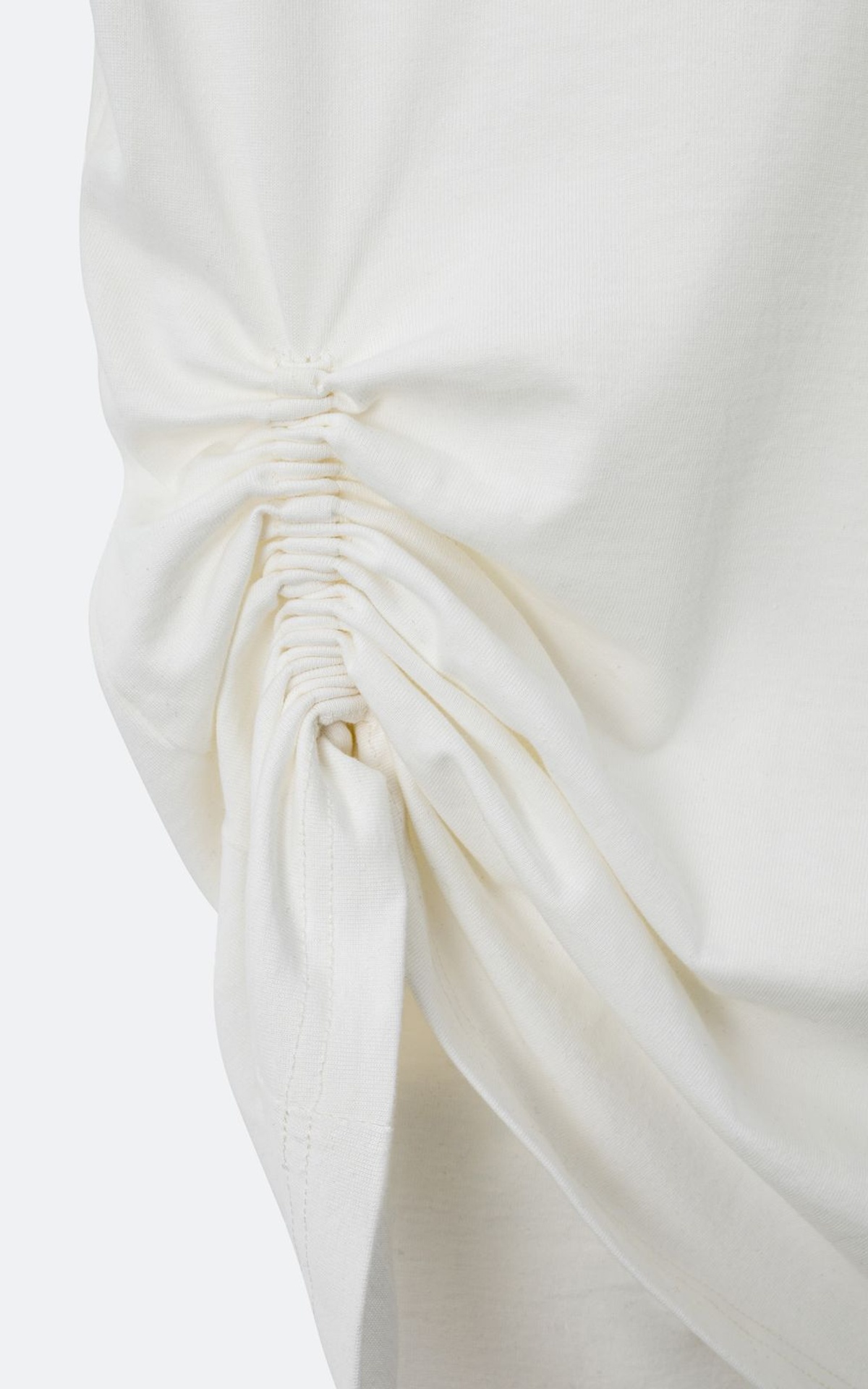 Fitted Padded Shoulder T-shirt
