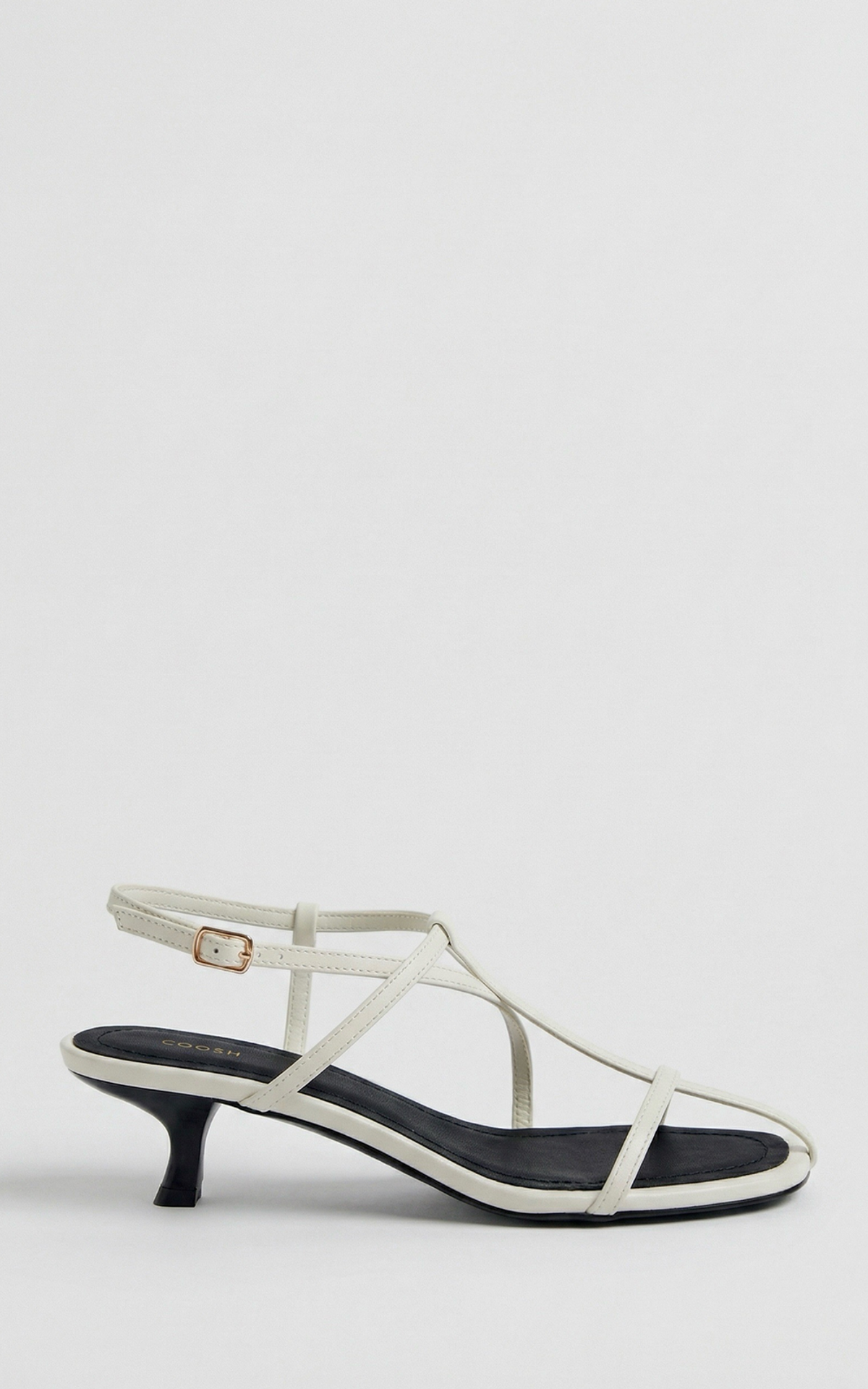 Leather Sandals with Crossed Straps