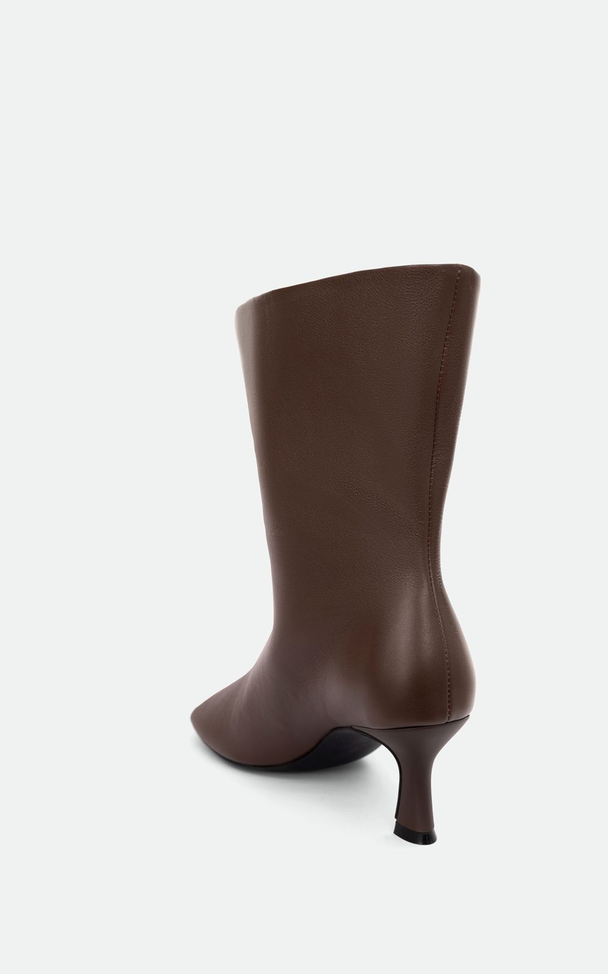 Чоботи SAFARI шкіряні вкорочені з відкритим мисом